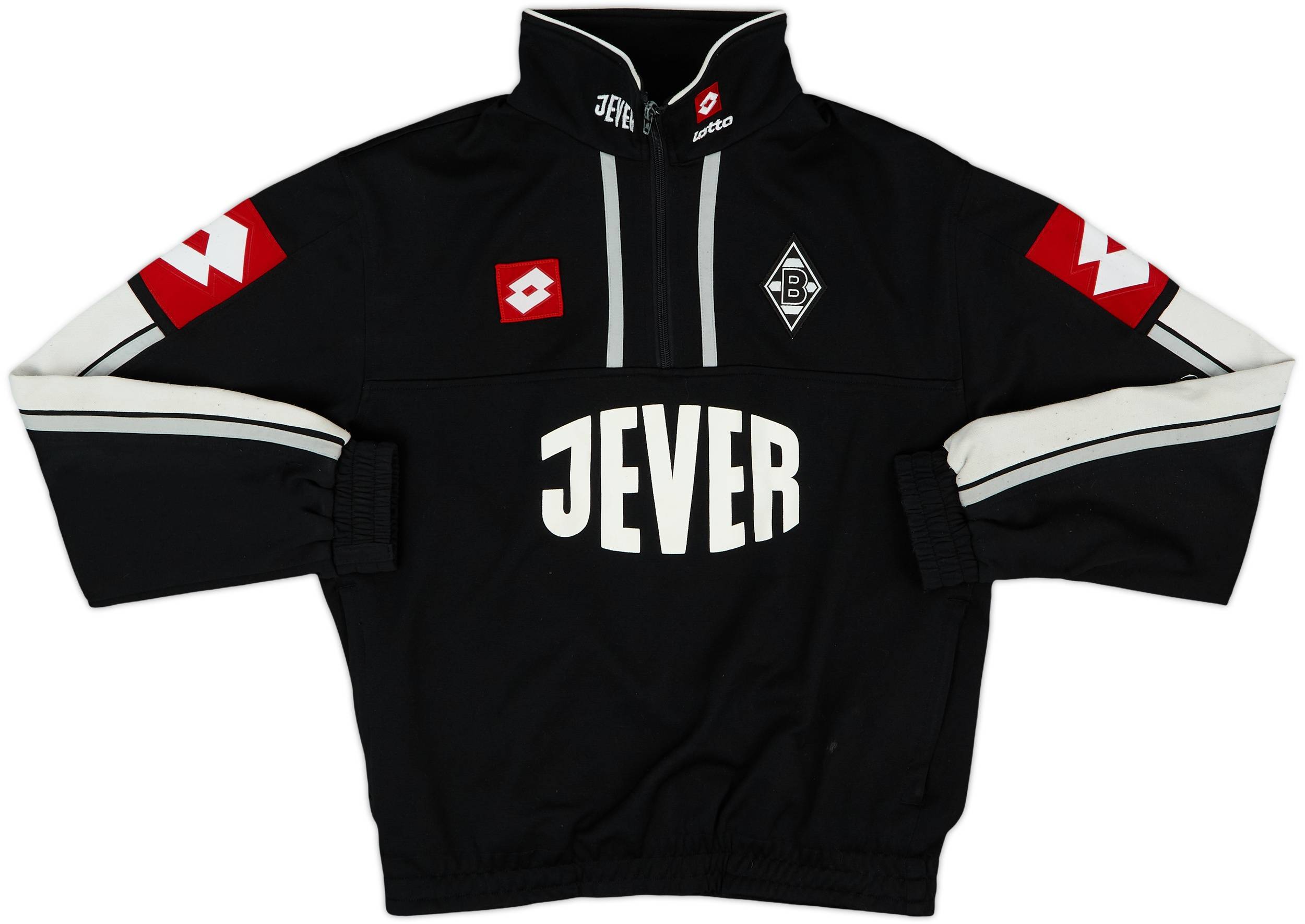 2003-04 Borussia Monchengladbach Lotto 1/4 Zip Drill Top - 8/10 - (S)