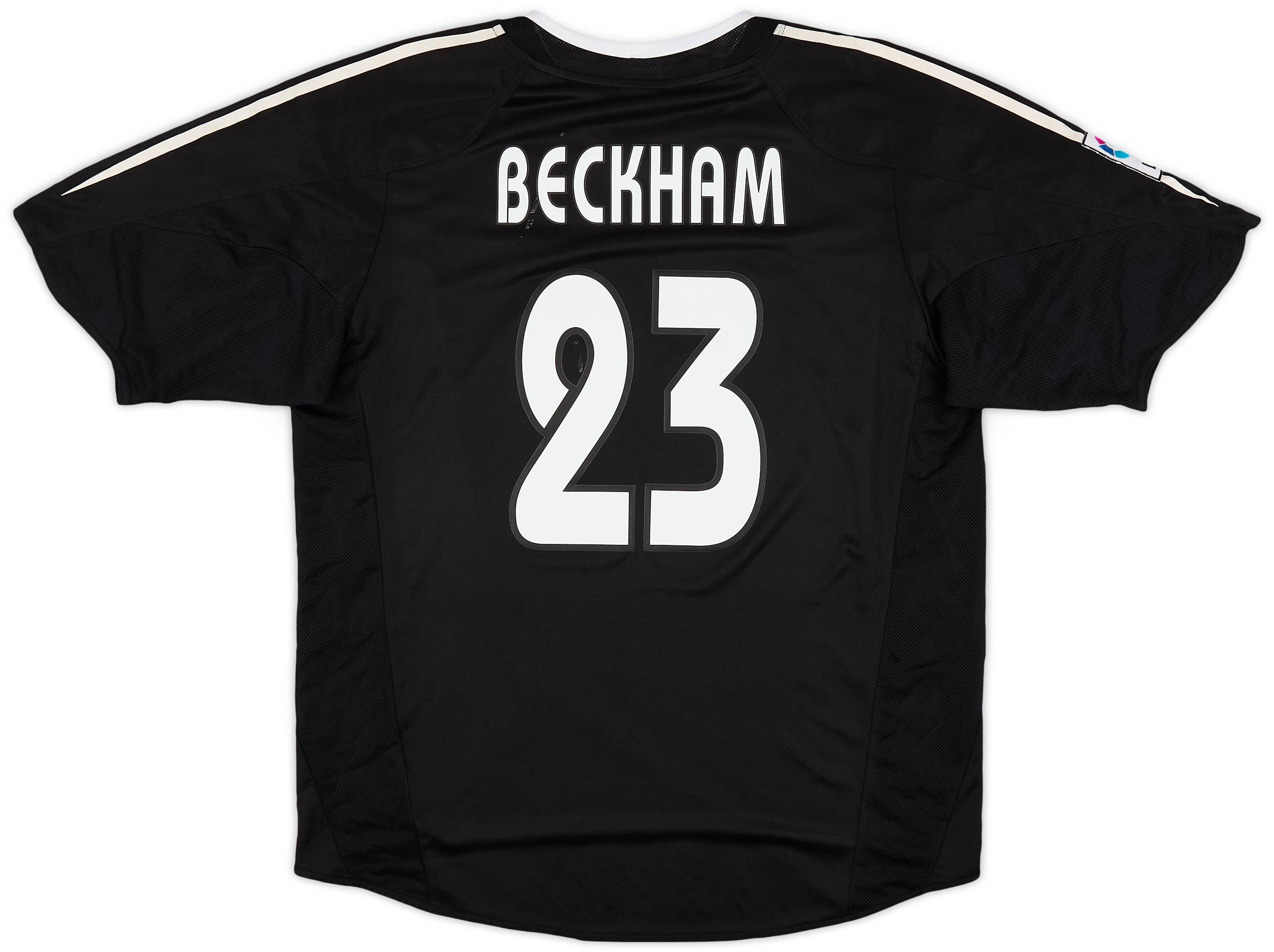 2004-05 Real Madrid Away Shirt Beckham #23 - 7/10 - (L)