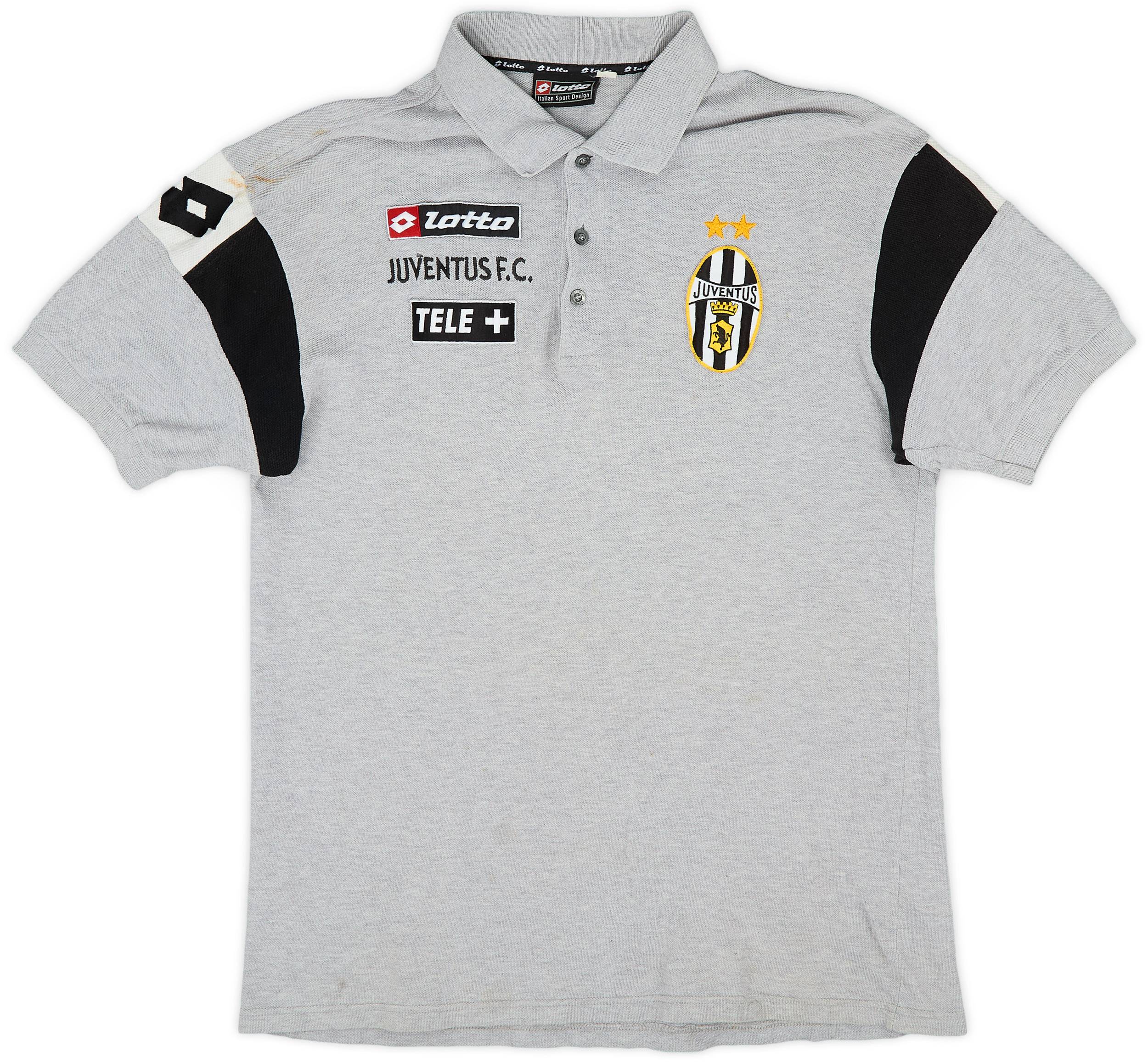 2000-01 Juventus Lotto Polo Shirt - 8/10 - (XL)