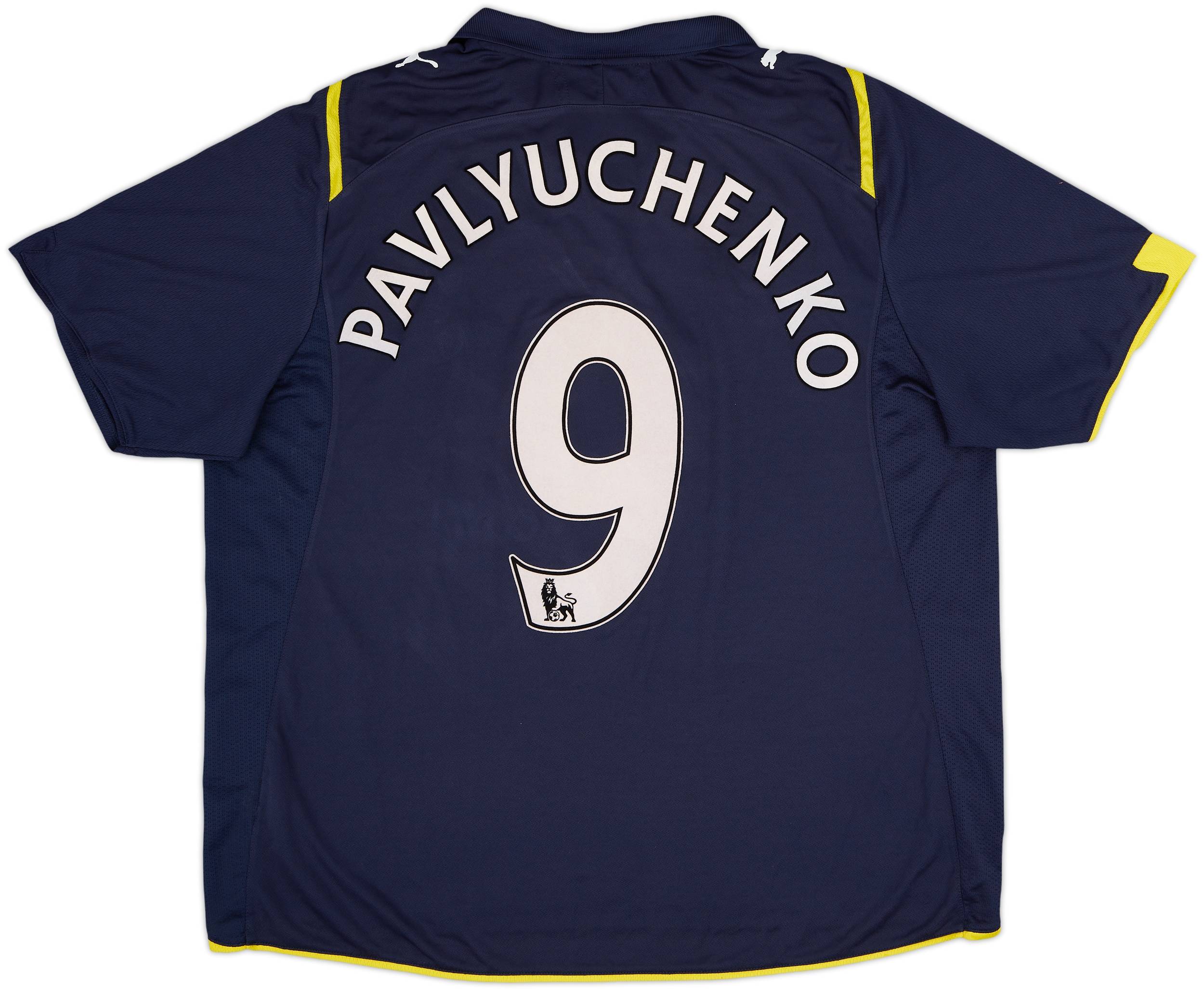 2009-10 Tottenham Away Shirt Pavlyuchenko #9 - 6/10 - (XXL)