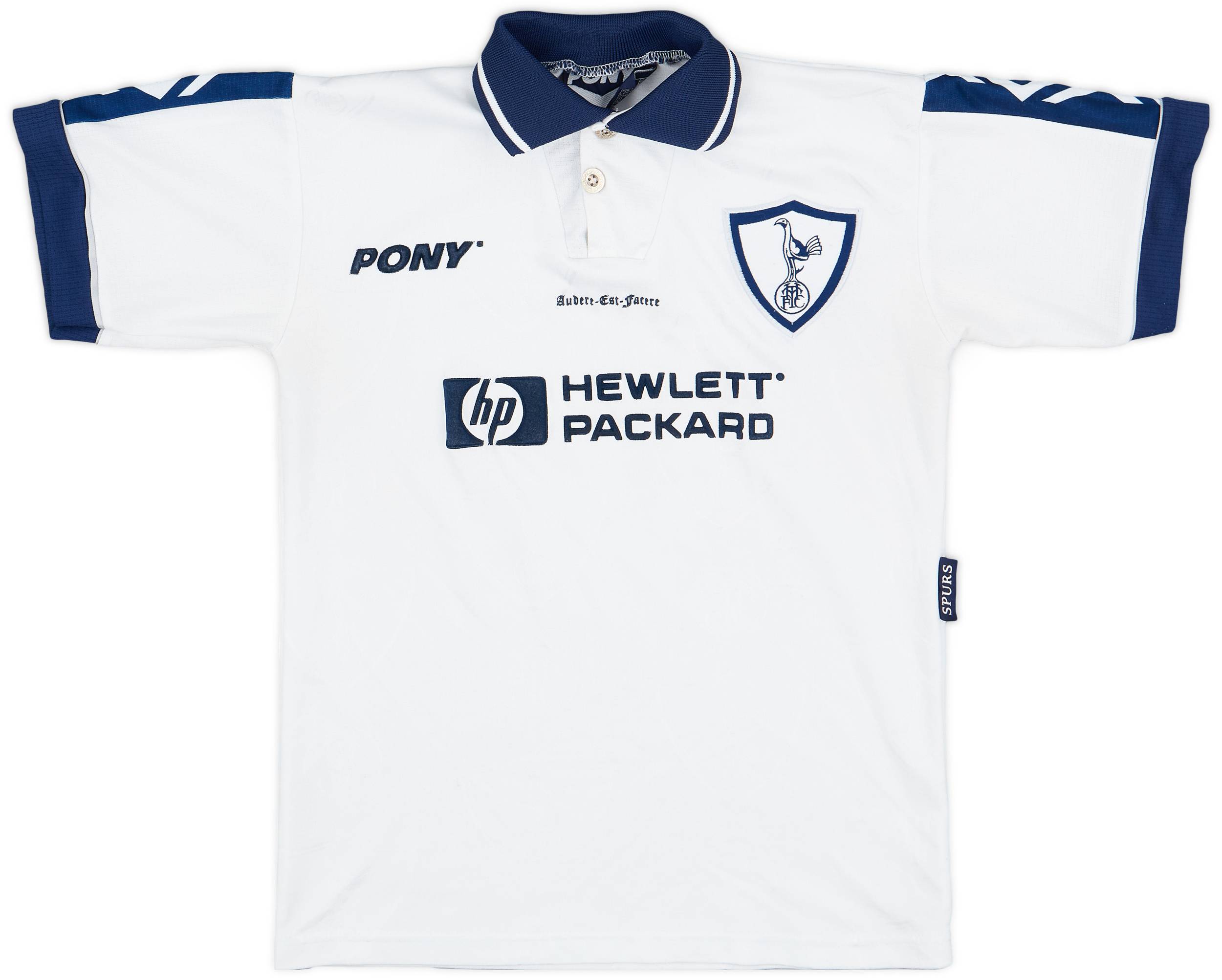 1995-97 Tottenham Home Shirt - 8/10 - (L.Boys)
