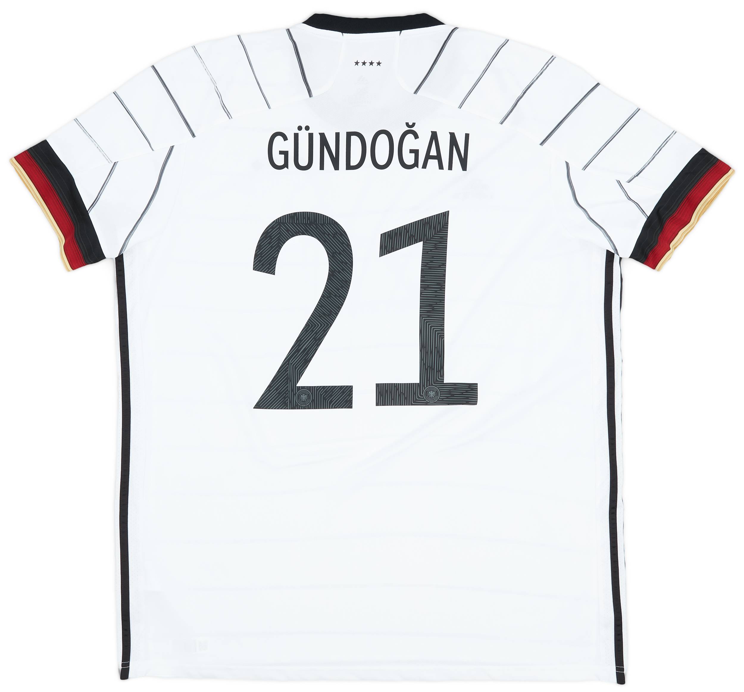 2020-21 Germany Home Shirt Gundogan #21 - 10/10 - (XXL)