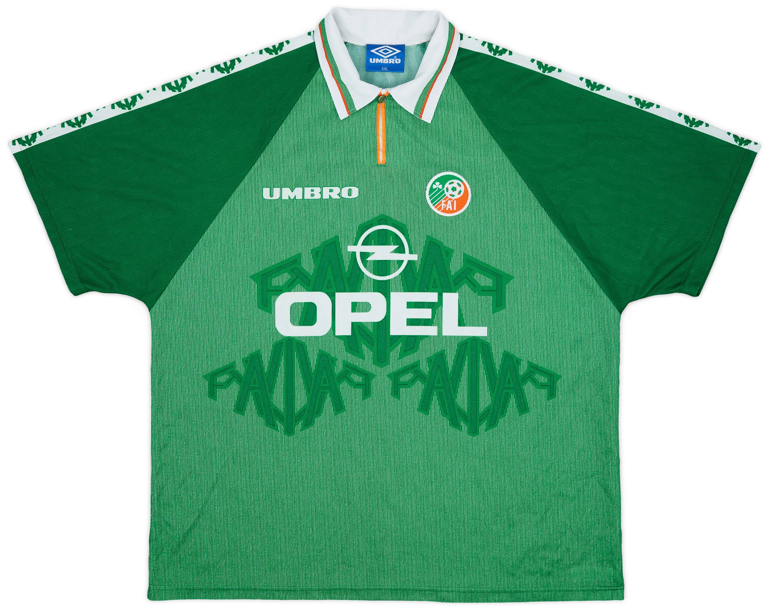 1996-98 Ireland Home Shirt - 7/10 - (XXL)