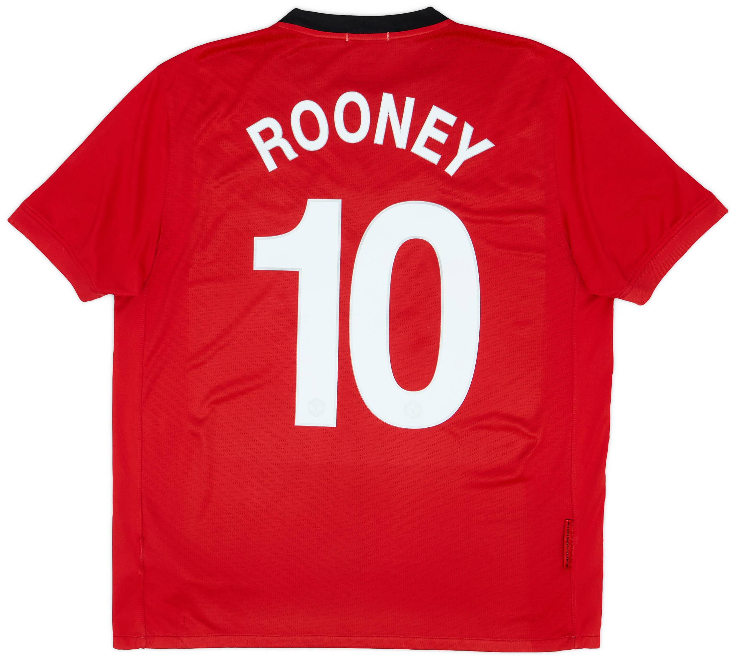 2009-10 Manchester United Home Shirt Rooney #10 - 6/10 - (L)