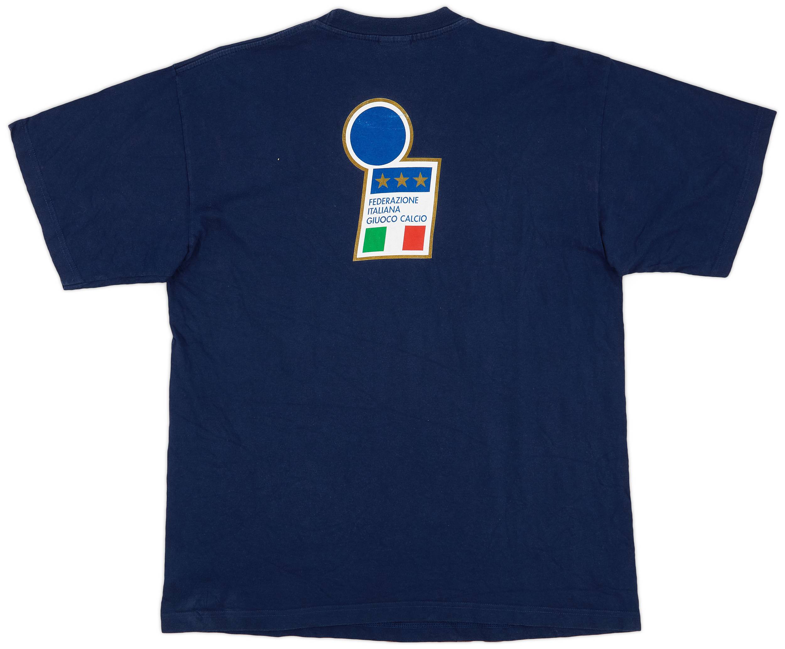 イタリア代表 1998 Nike ホーム半袖 98W杯仕様 #18 BAGGIO R