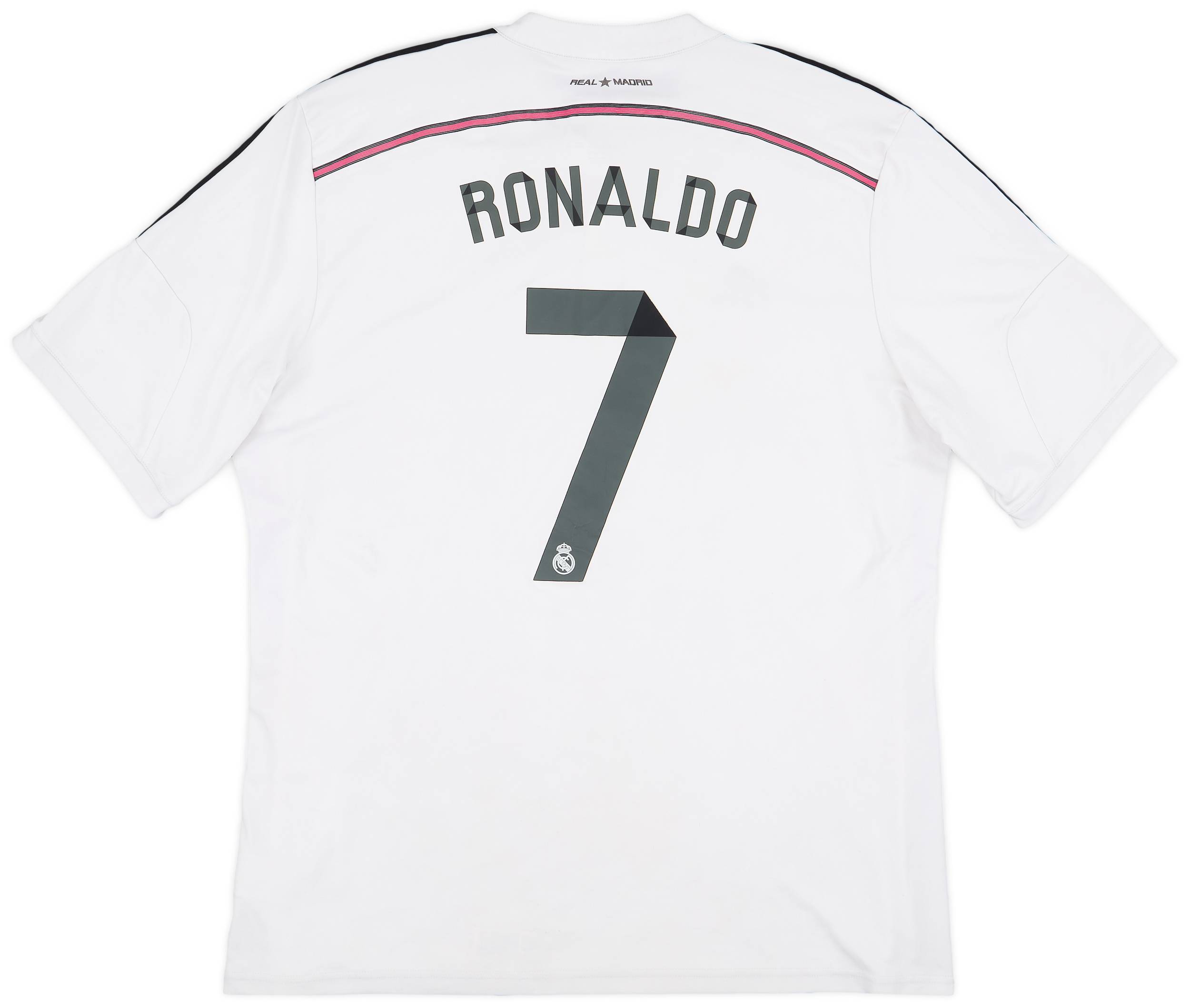 2014-15 Real Madrid Home Shirt Ronaldo #7 - 4/10 - (XXL)