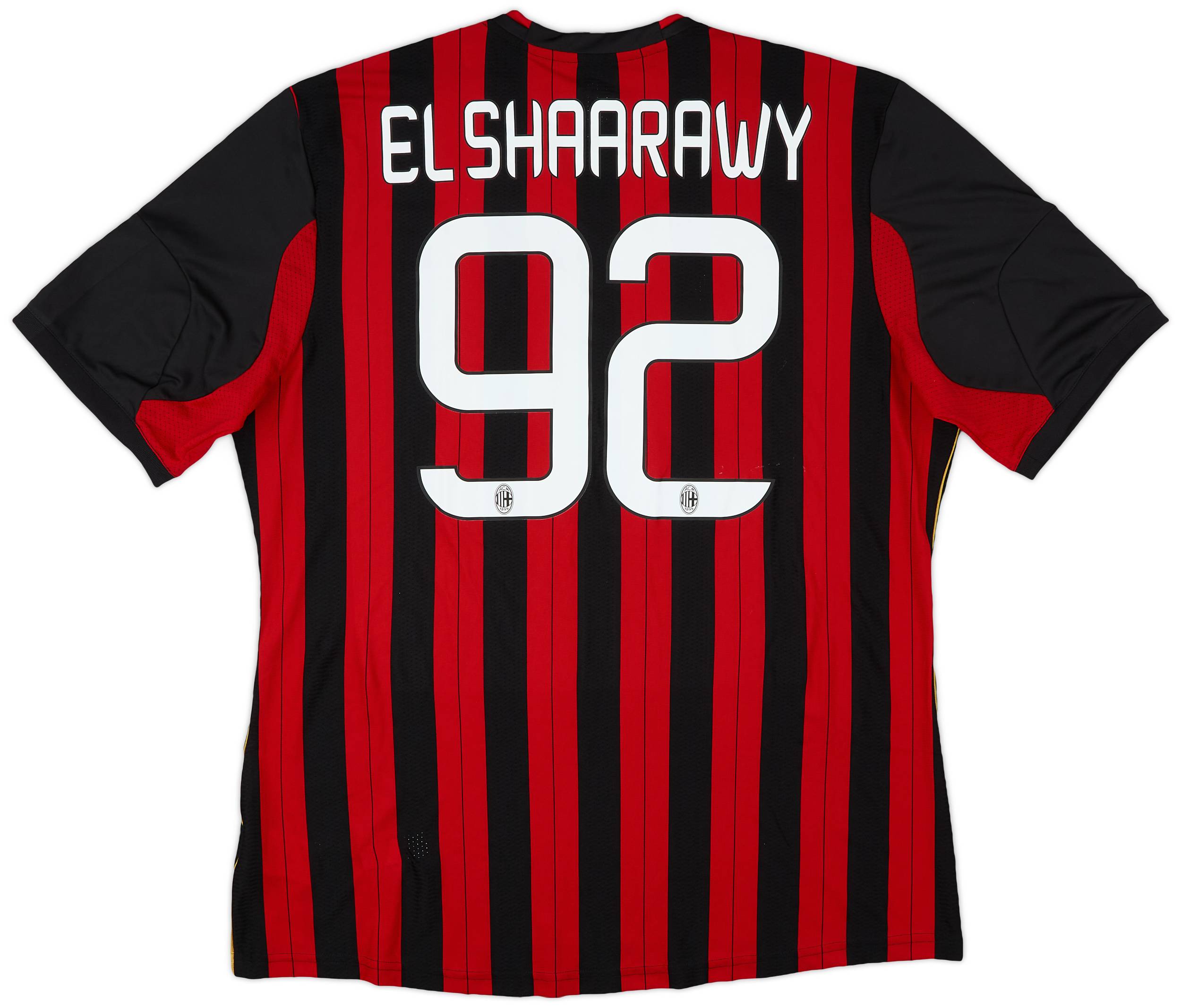 2013-14 AC Milan Home Shirt El Shaarawy #92 - 8/10 - (XL)
