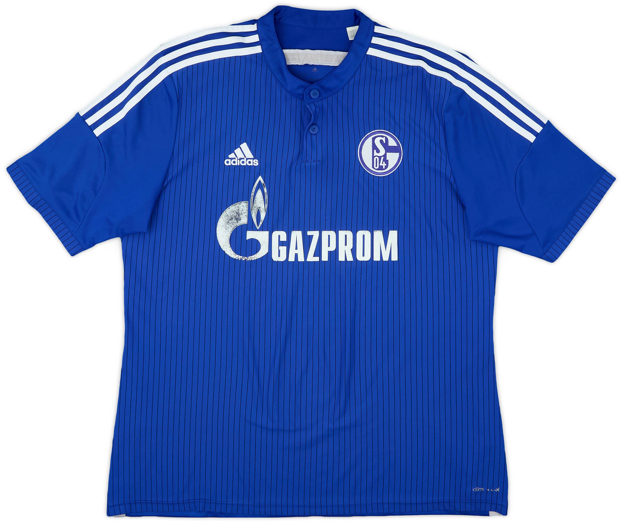 2014-16 Schalke Home Shirt - 5/10 - (XL)