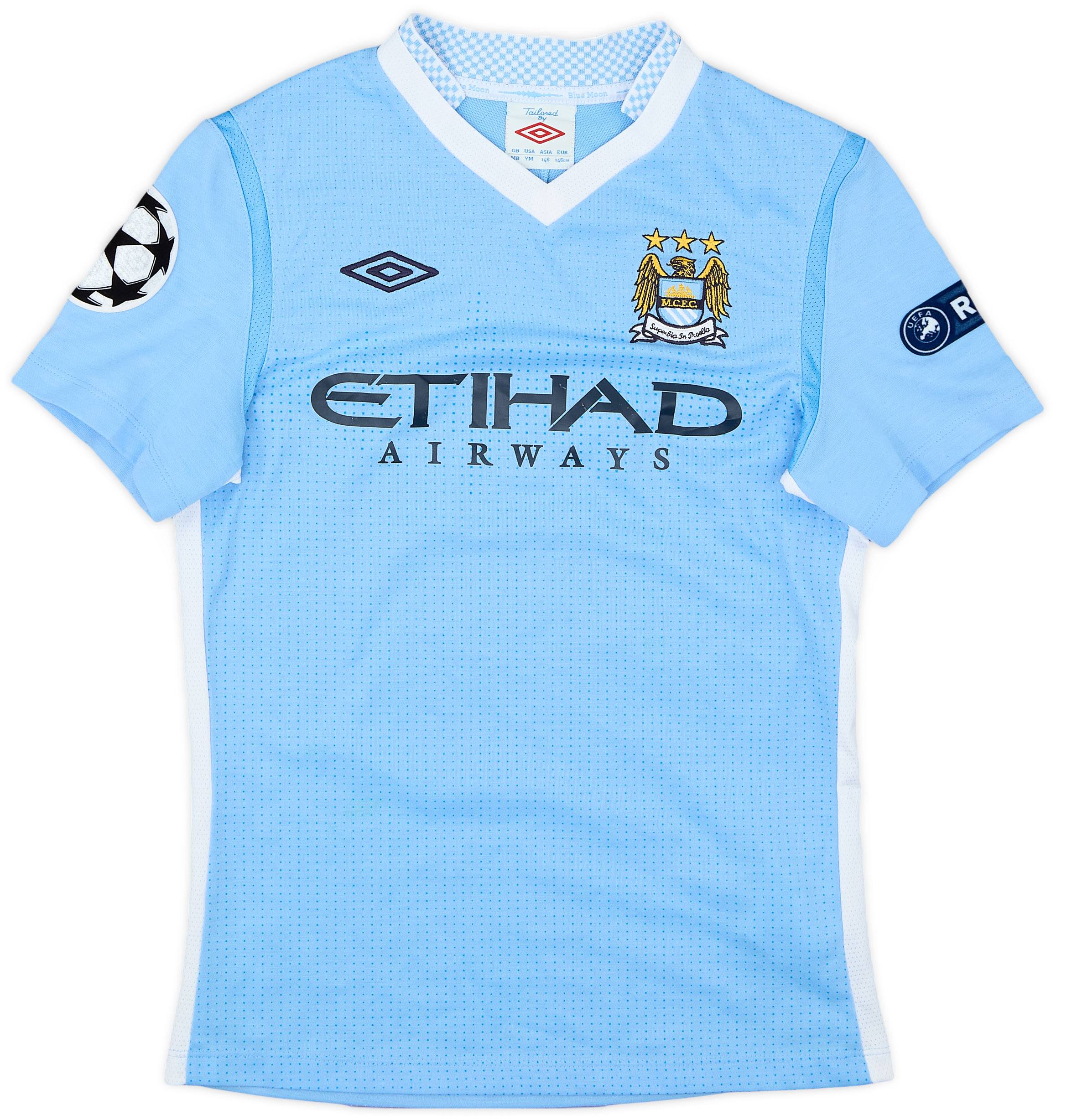 2011-12 Manchester City Home Shirt - 7/10 - (M.Boys)