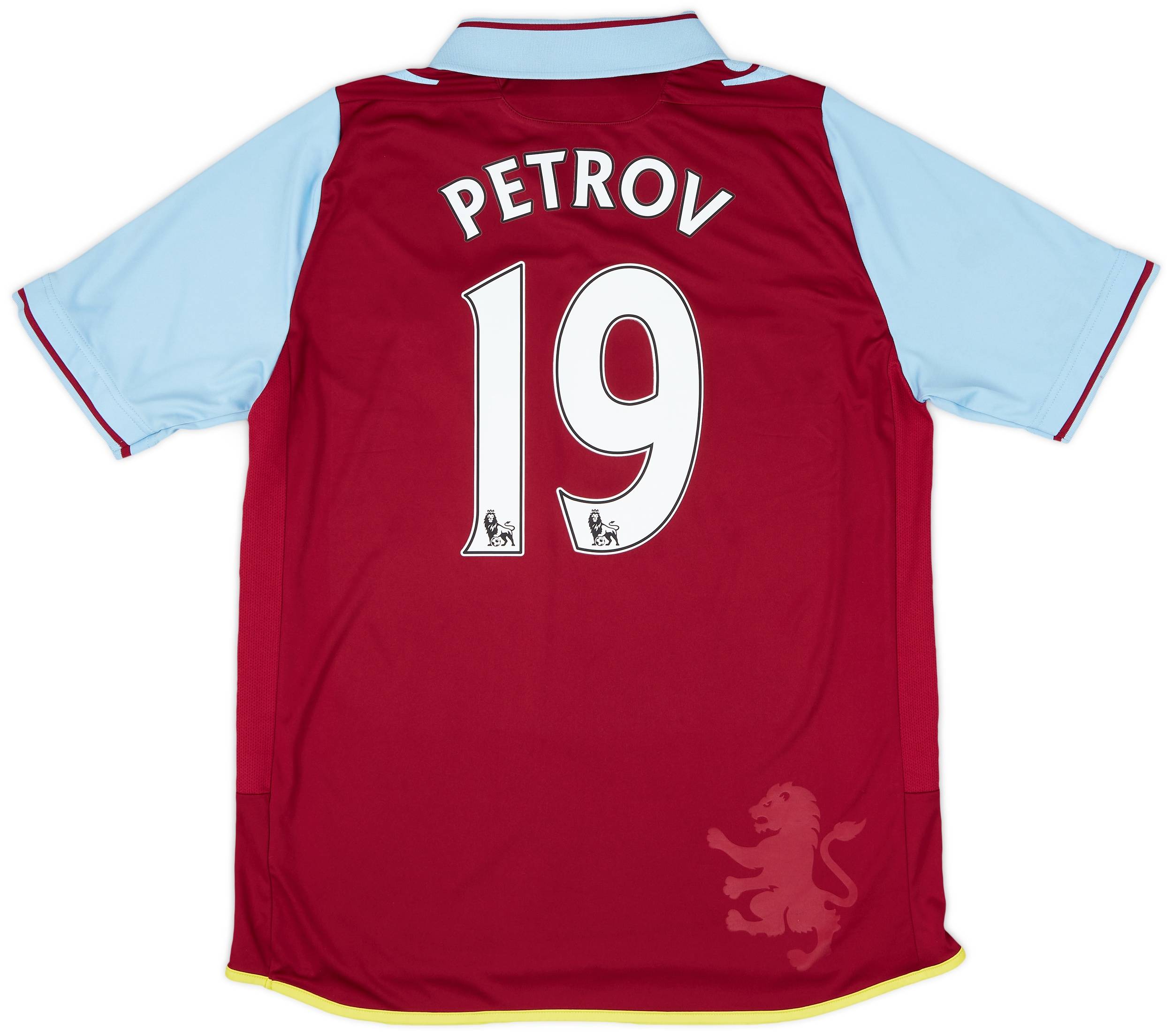 2012-13 Aston Villa Home Shirt Petrov #19 - 6/10 - (M)