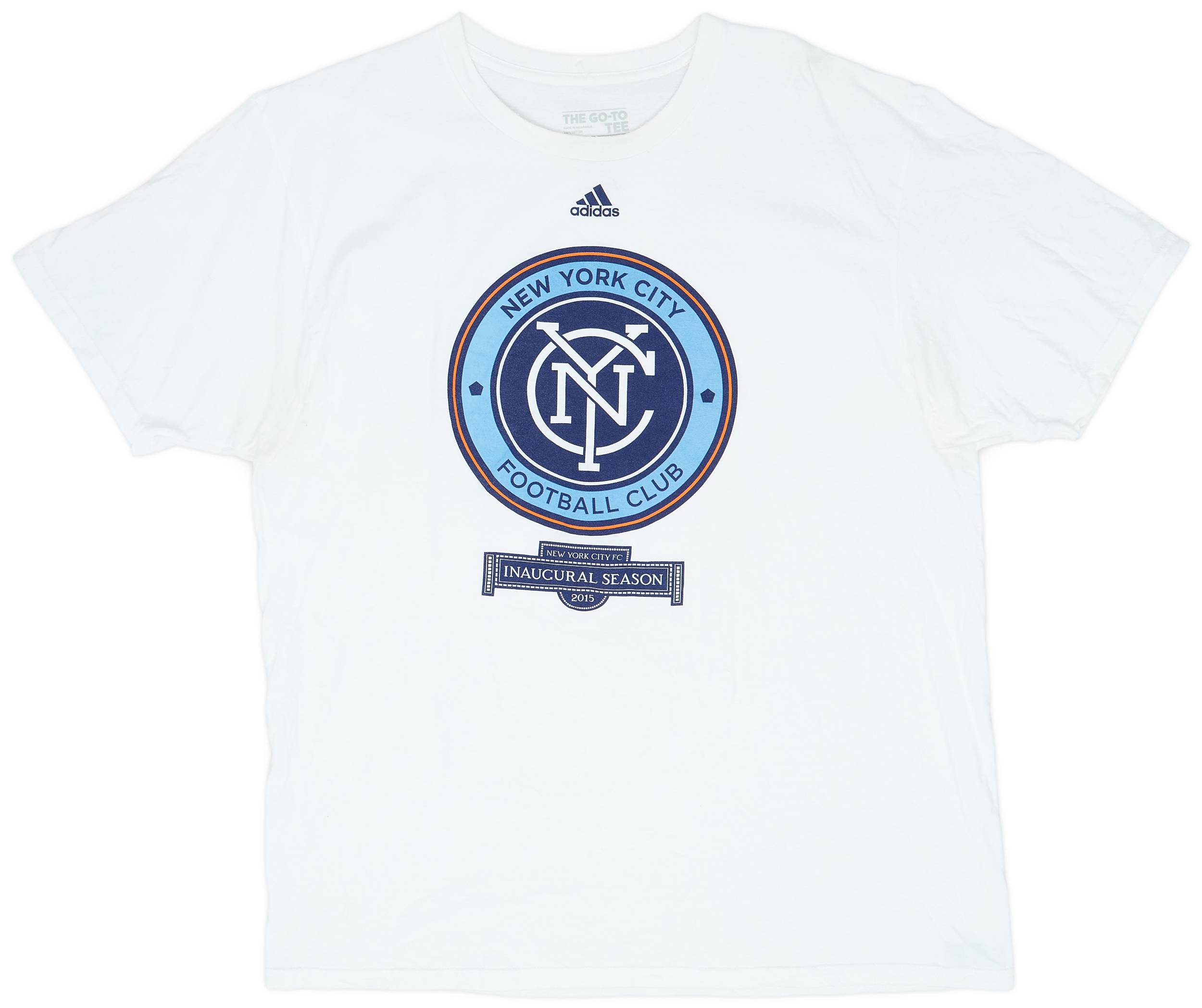 2015 New York City adidas Cotton Tee - 7/10 - (XL)