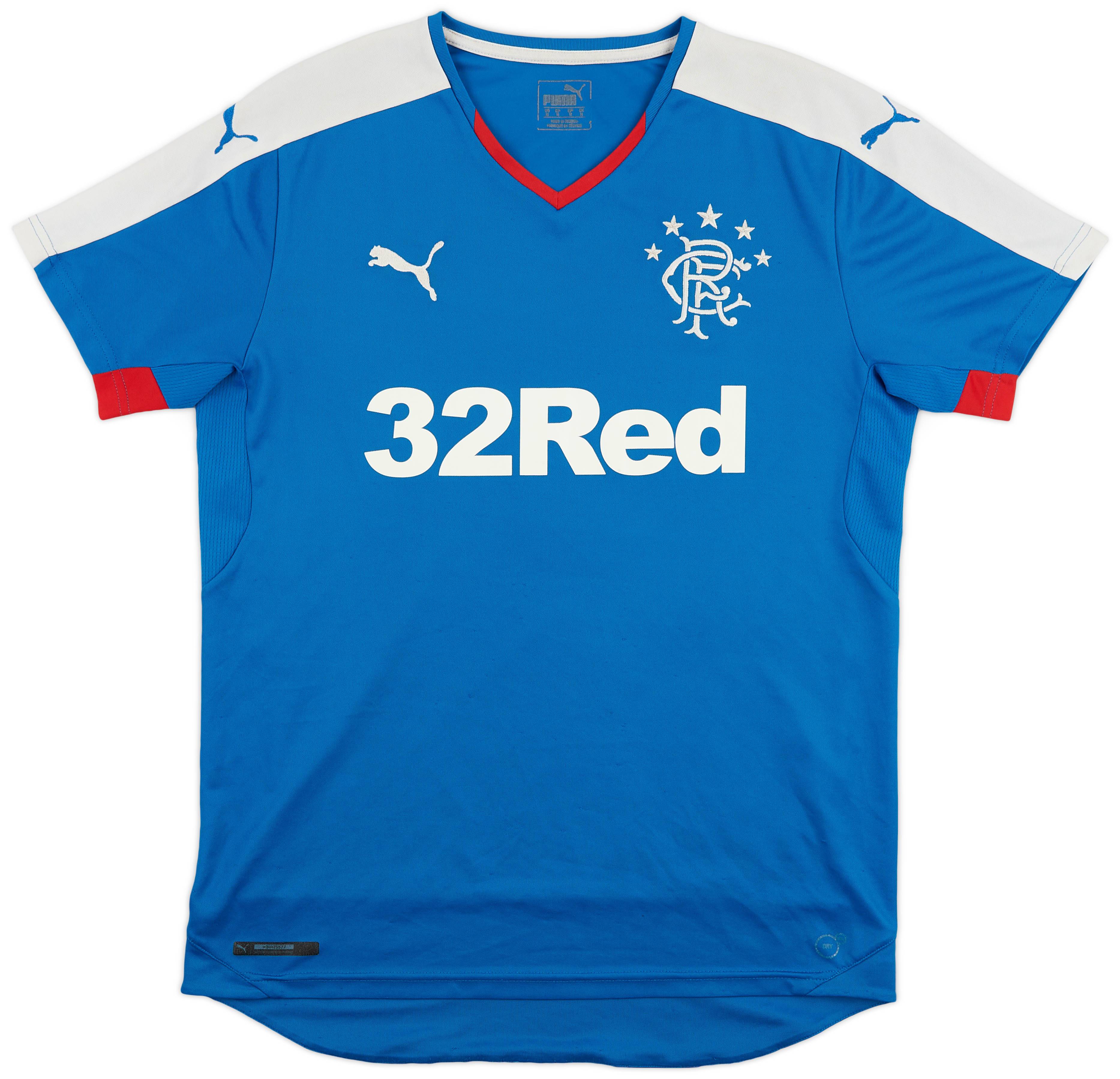 2015-16 Rangers Home Shirt - 8/10 - (M)