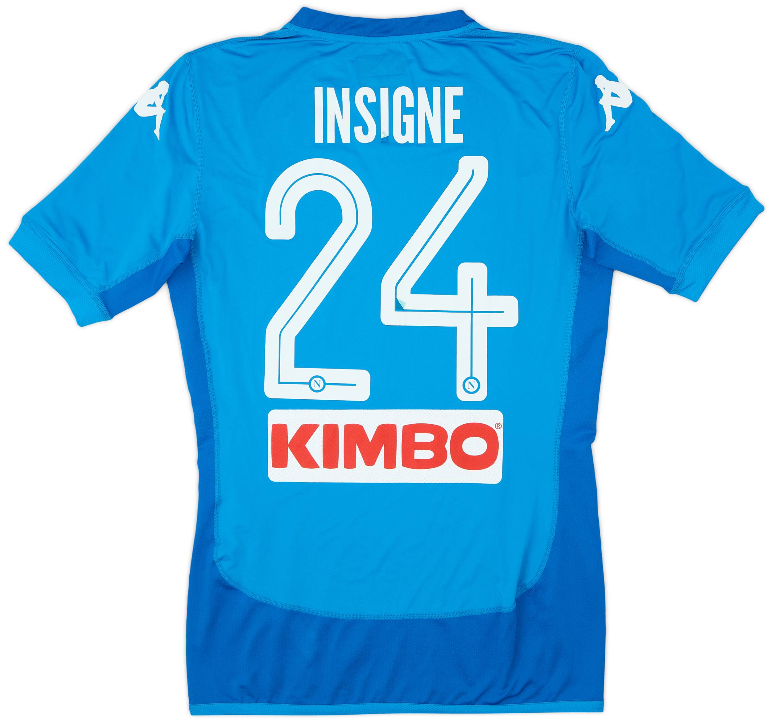 買い誠実 - #24 Insigne Shirt Home Napoli 2017-18 5/10 (L) - 脱毛・除毛