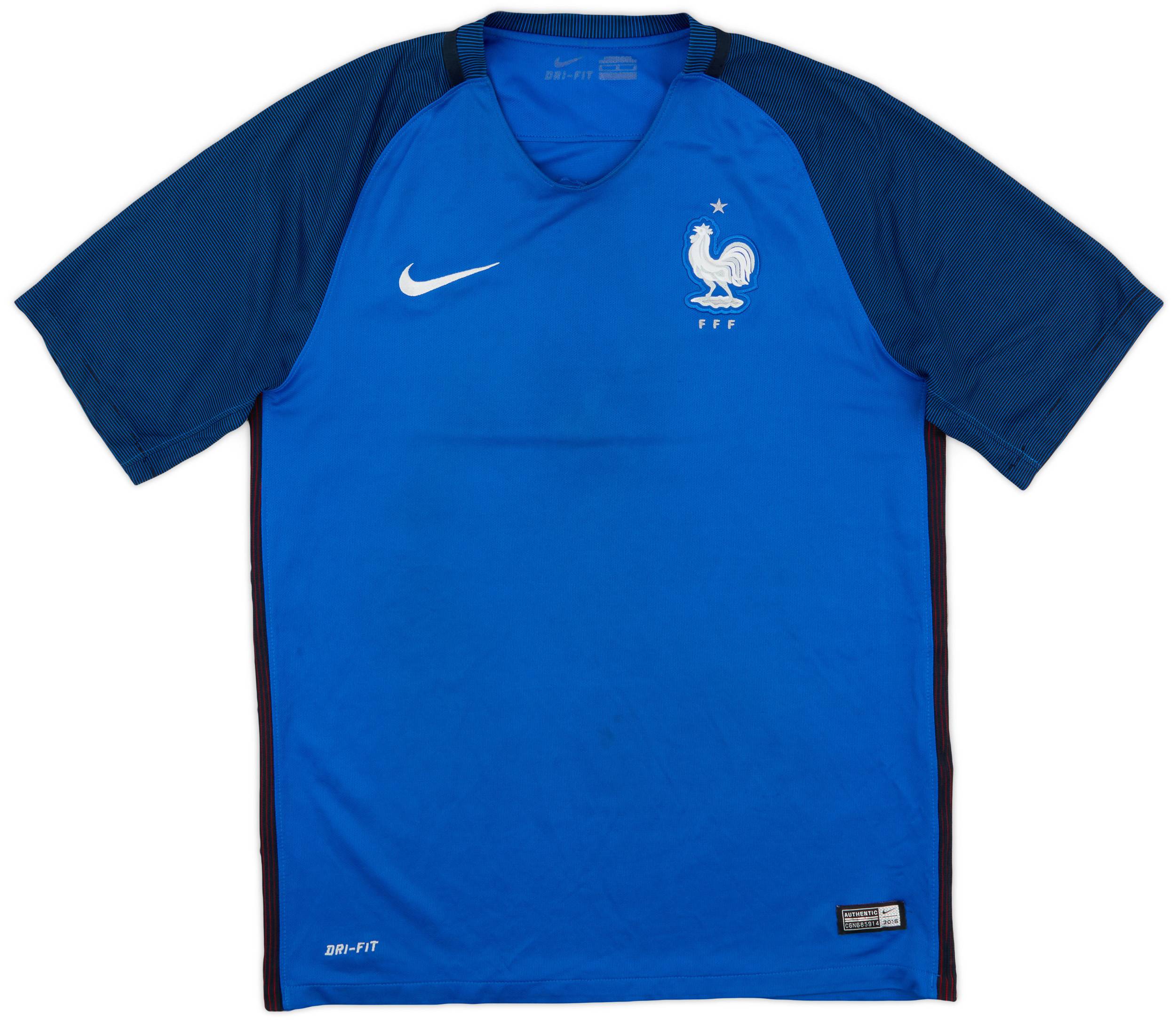 2016-17 France Home Shirt - 7/10 - (M)