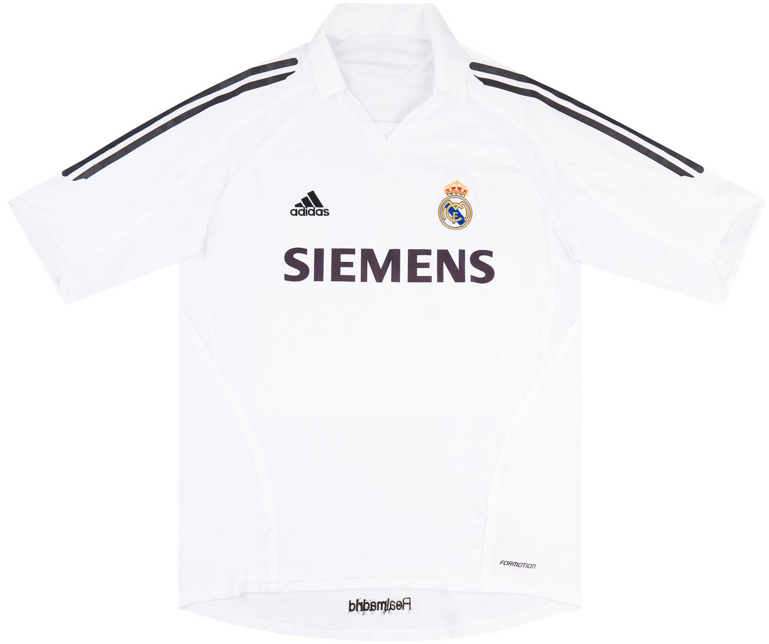 2005-06 Real Madrid Match Issue Home Shirt #11 (Owen)