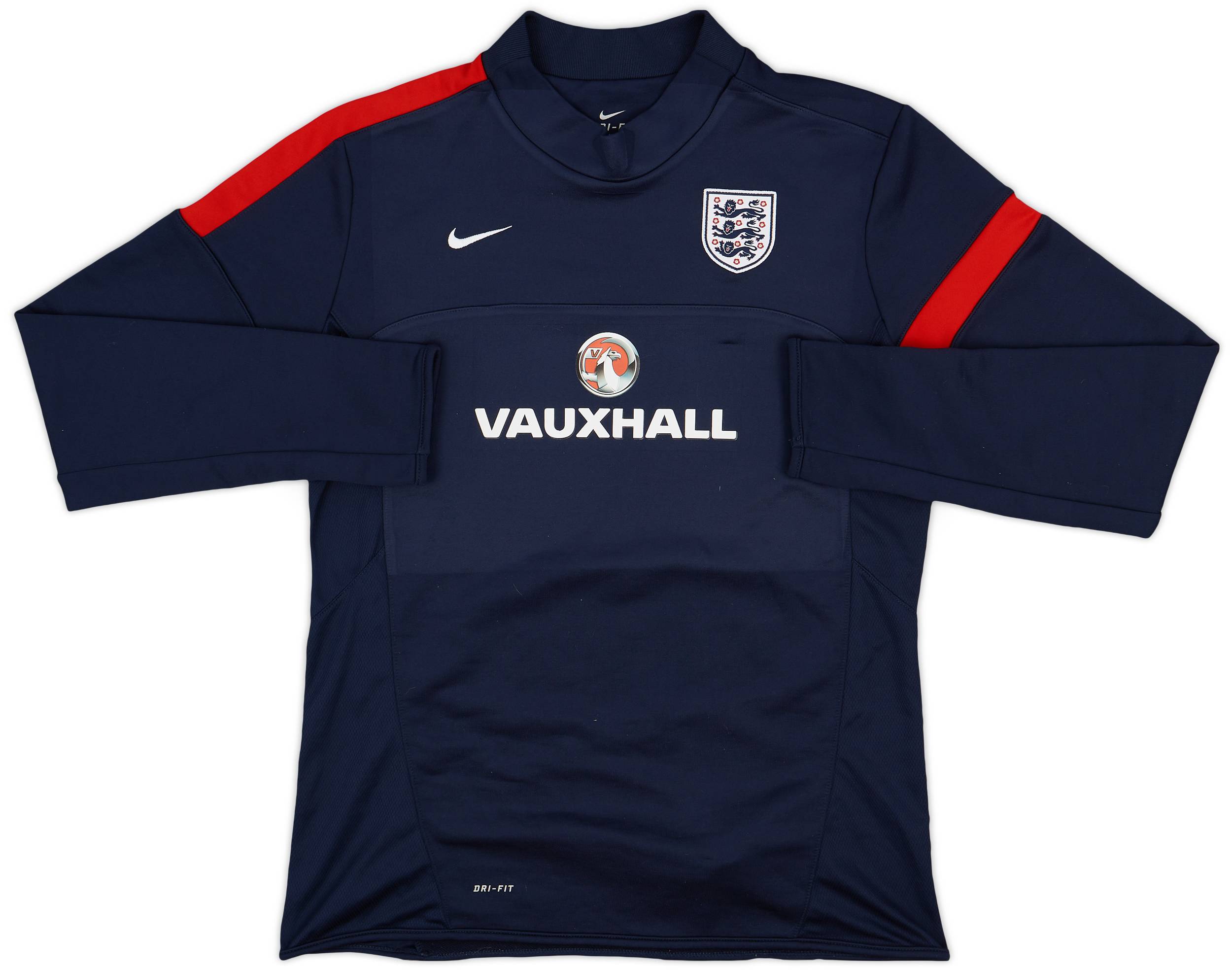 2013-14 England Nike Training Top - 8/10 - (L)