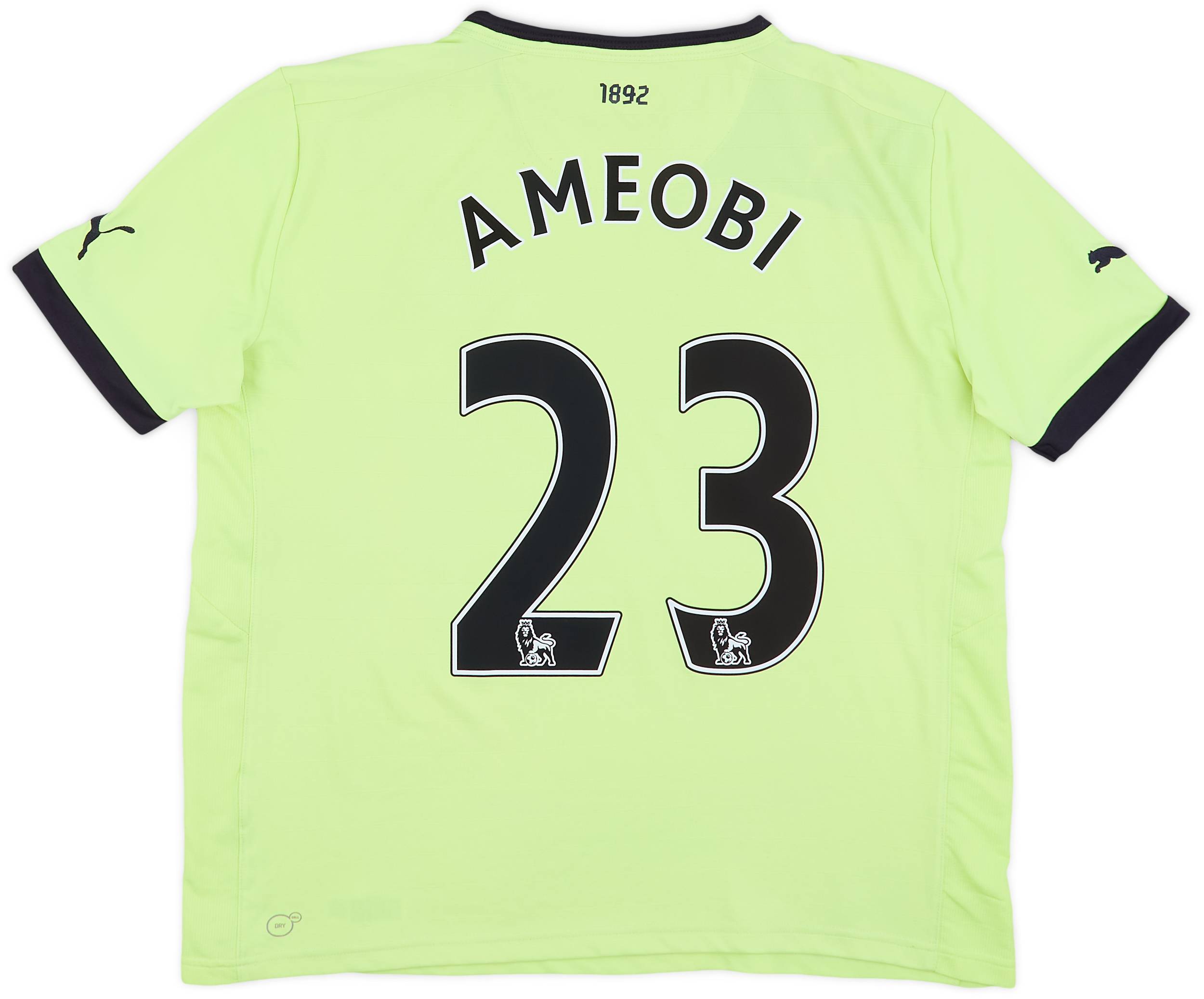 2012-13 Newcastle Third Shirt Ameobi #23 - 8/10 - (M)