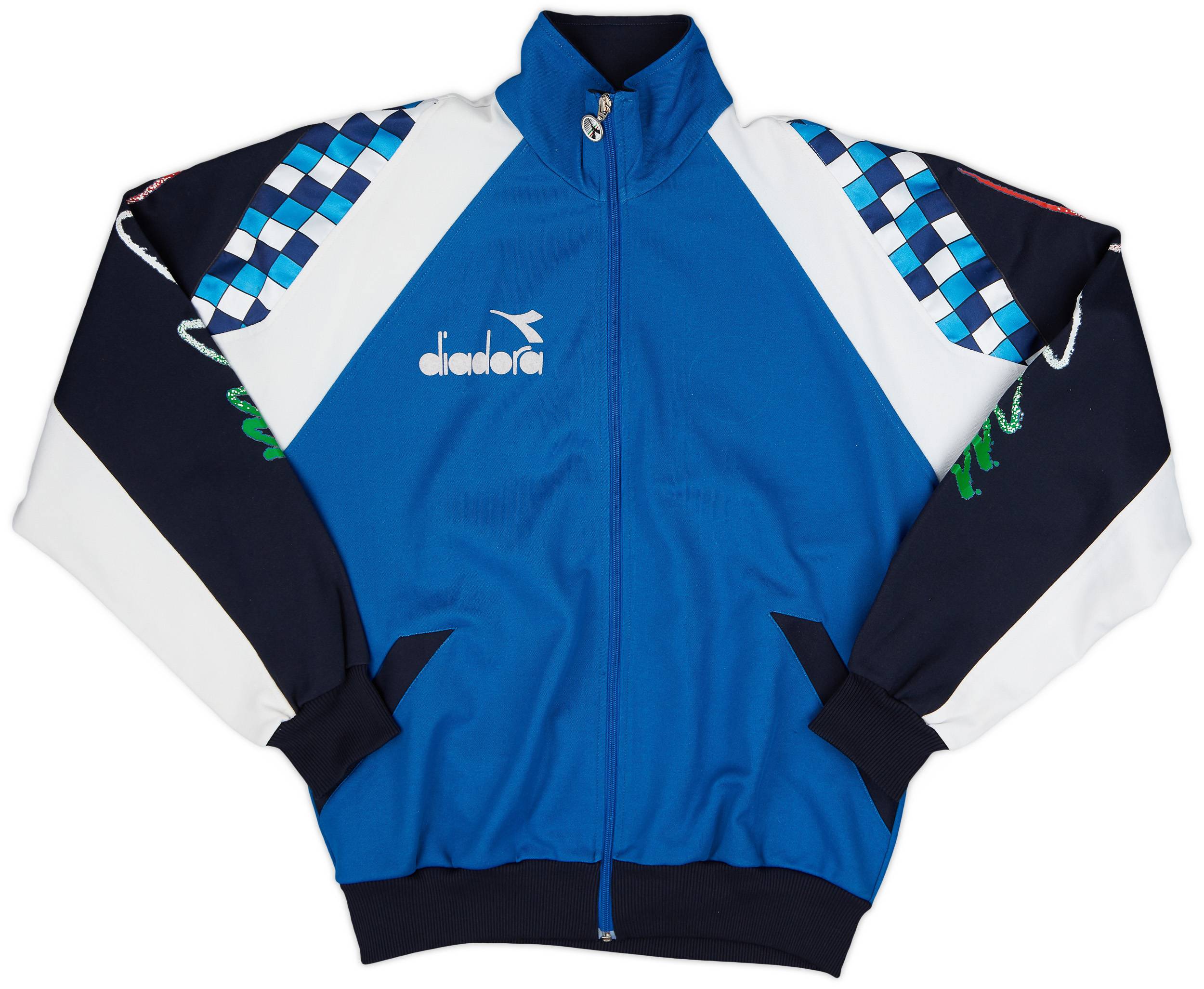 1990 Diadora Track Jacket (Italy) - 6/10 - (XL)