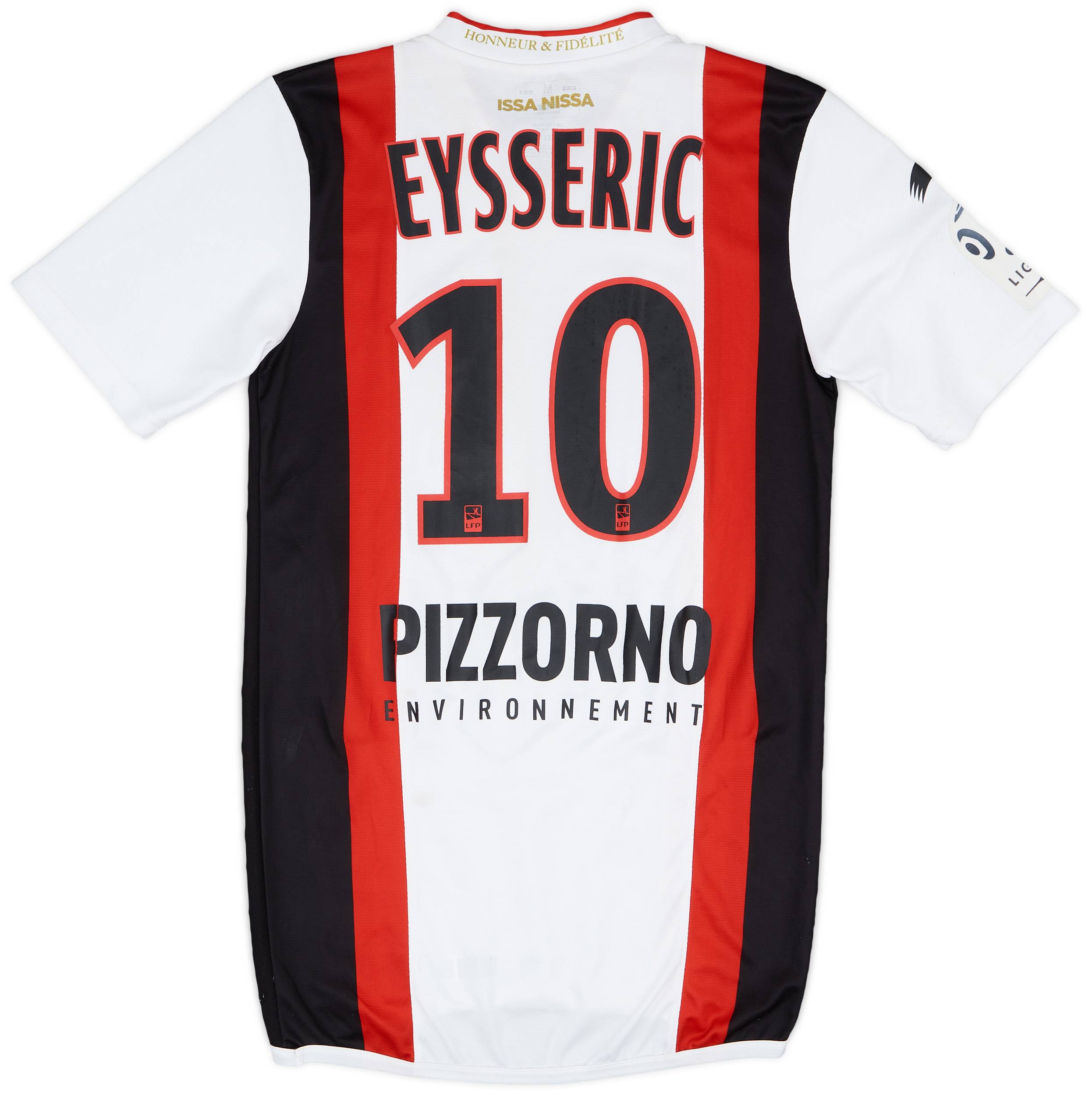 2015-16 Nice Match Issue Away Shirt Eysseric #10