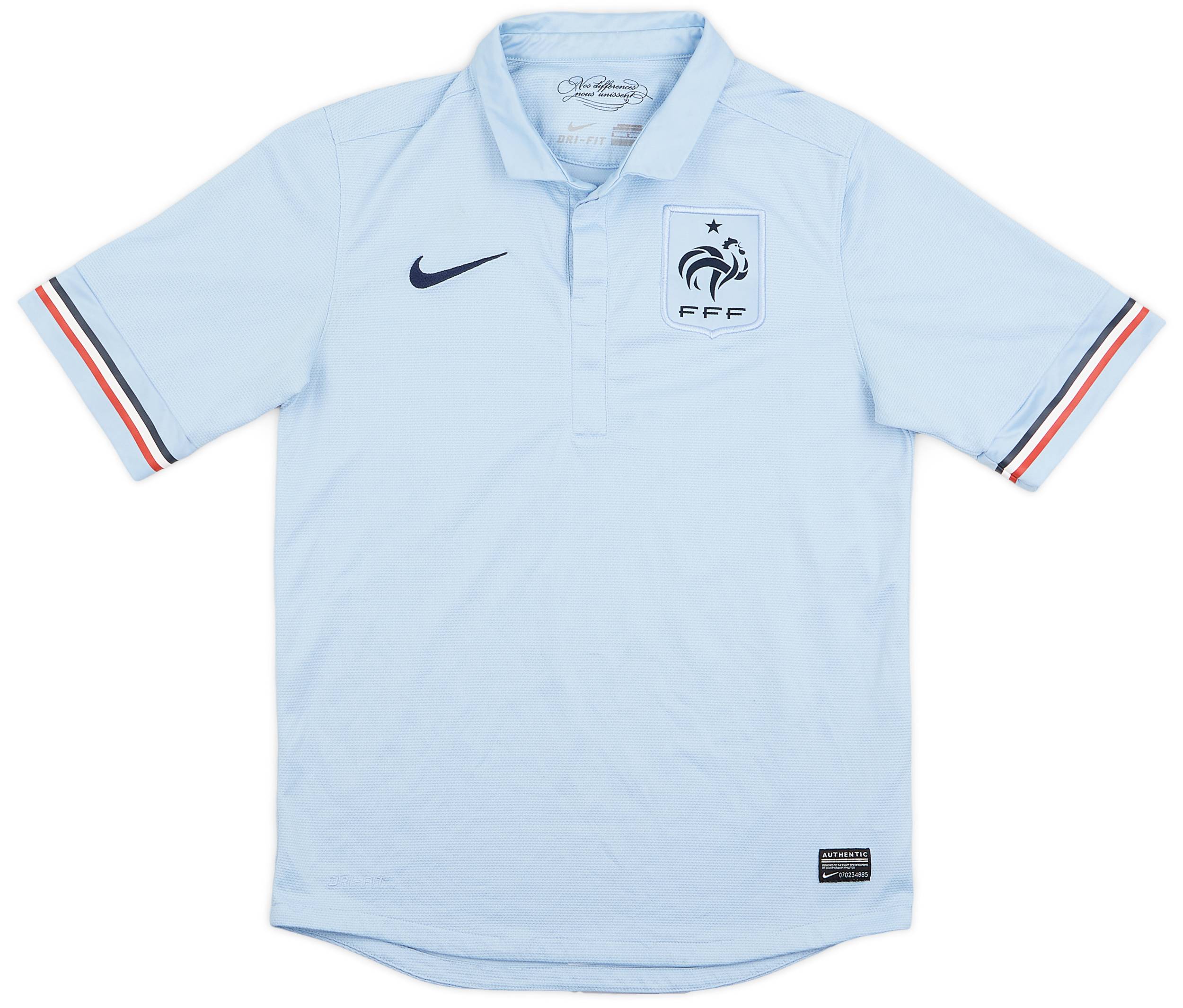 2013-14 France Away Shirt - 7/10 - (S)