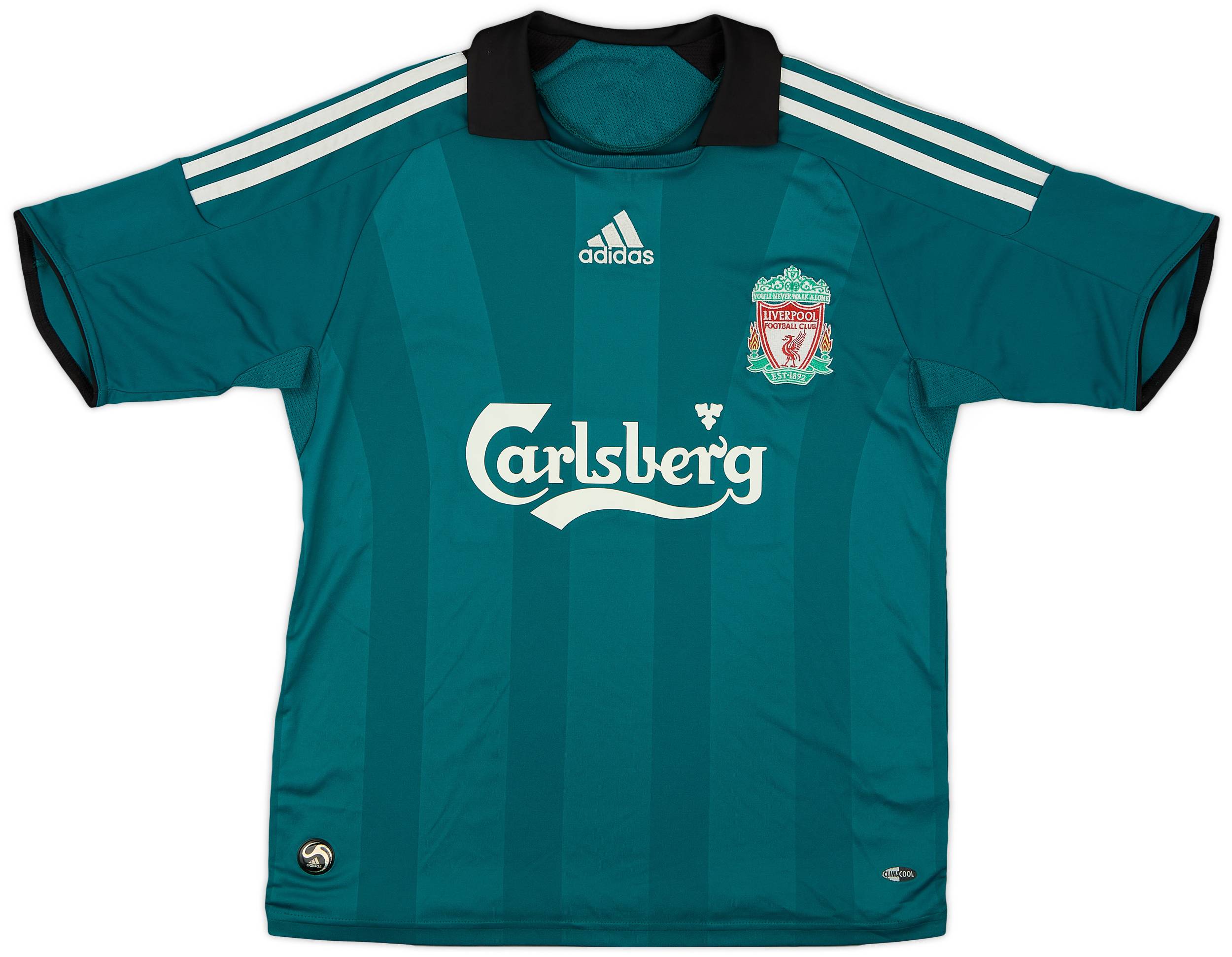 2008-09 Liverpool Third Shirt - 8/10 - (L.Boys)