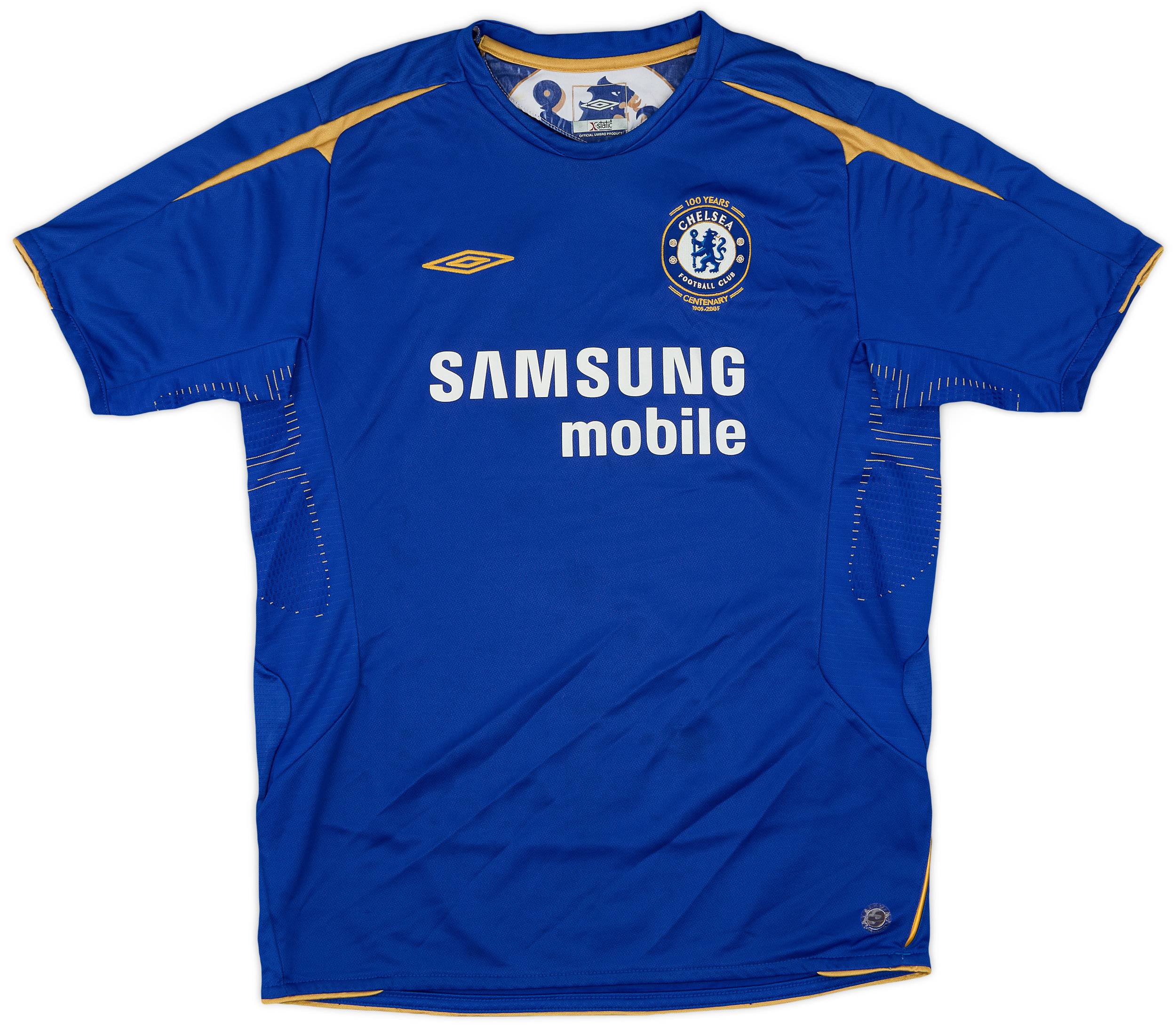 2005-06 Chelsea Centenary Home Shirt - 7/10 - (XL.Boys)