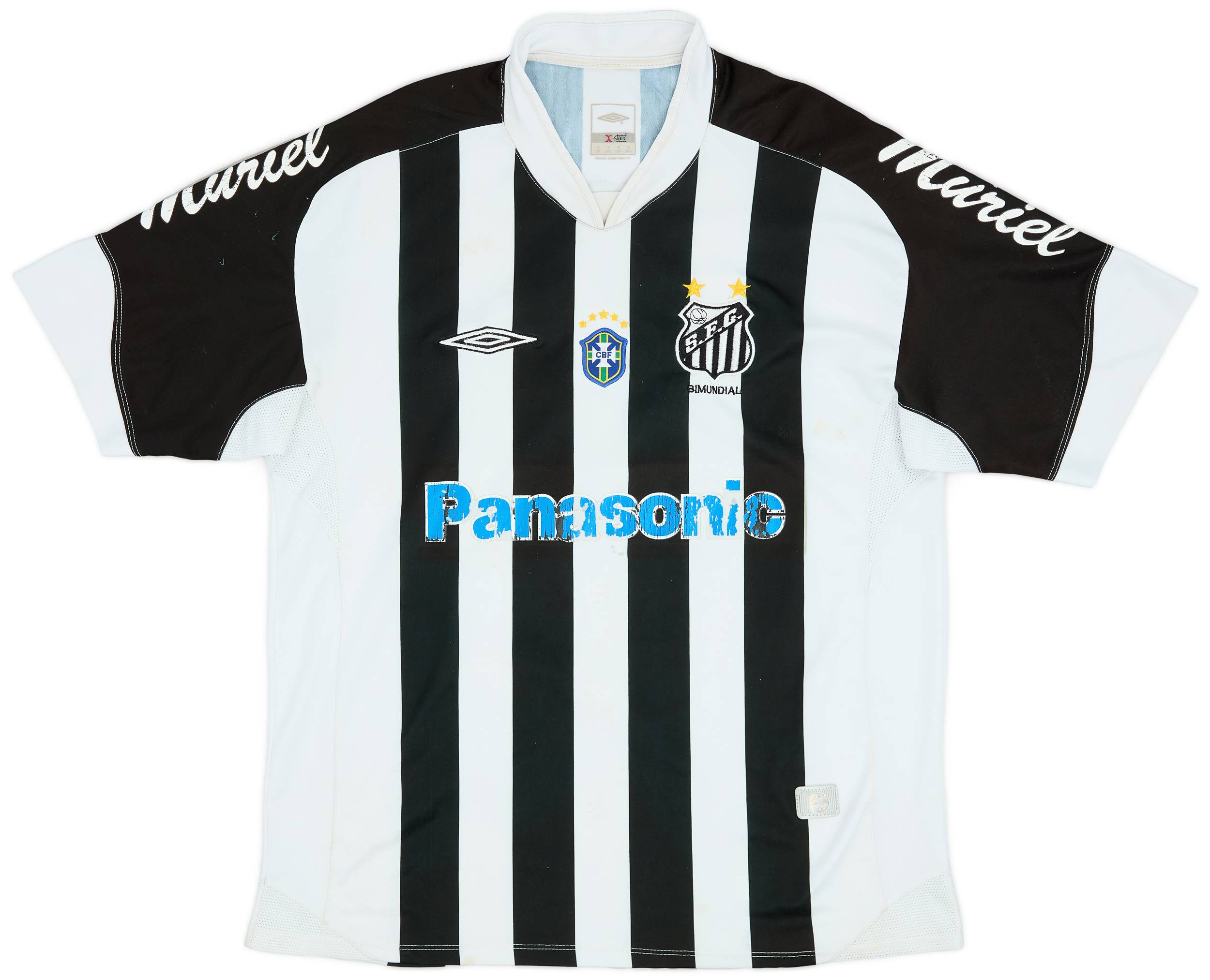 2005 Santos Away Shirt #7 - 5/10 - (M)