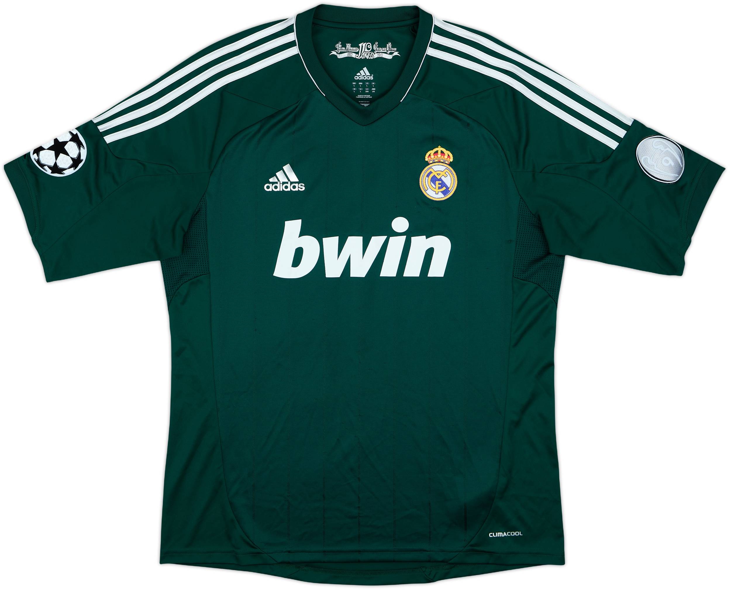 2012-13 Real Madrid CL Third Shirt Ronaldo #7 - 7/10 - (L)