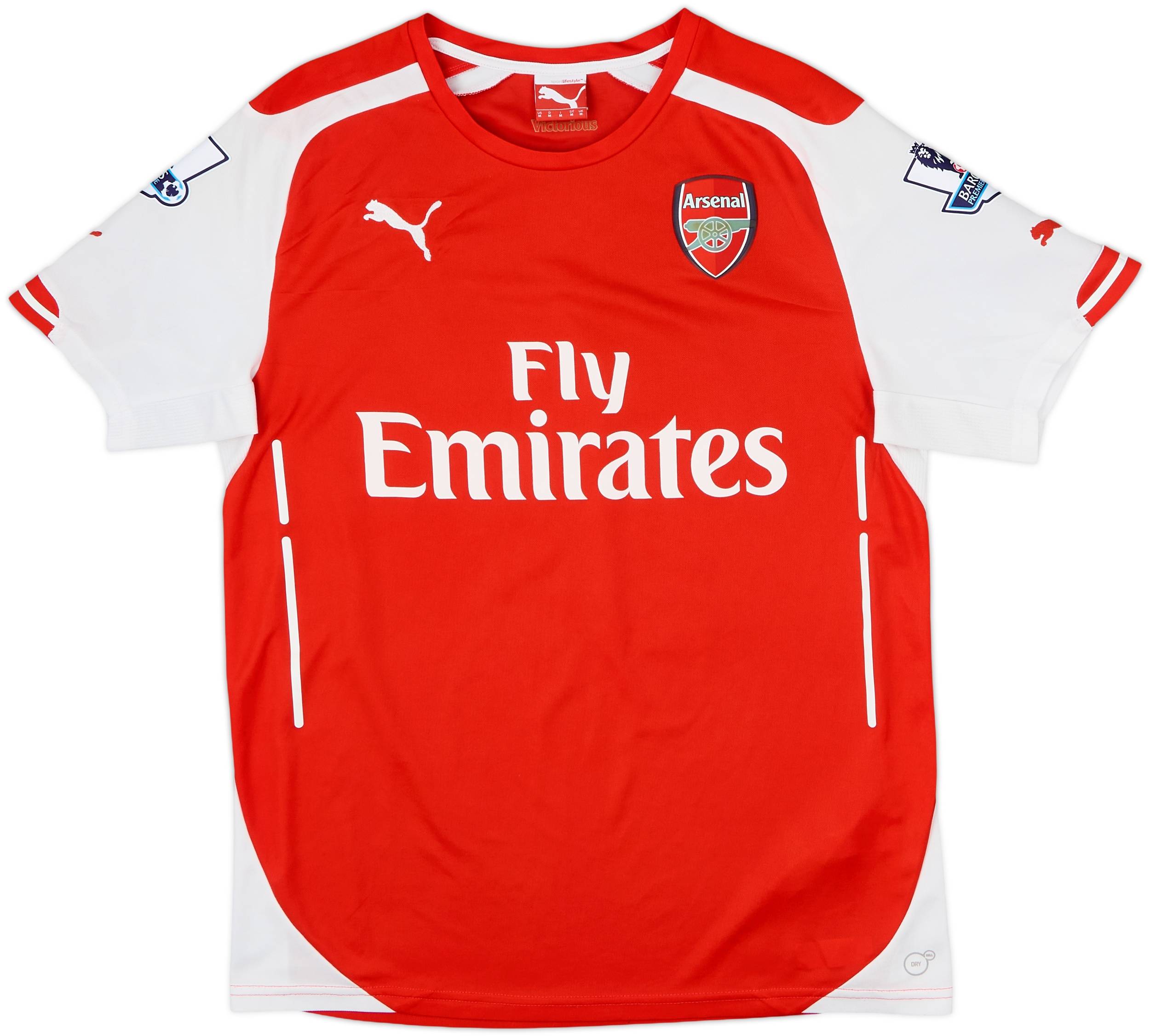 2014-15 Arsenal Home Shirt Alexis #17 - 6/10 - (M)