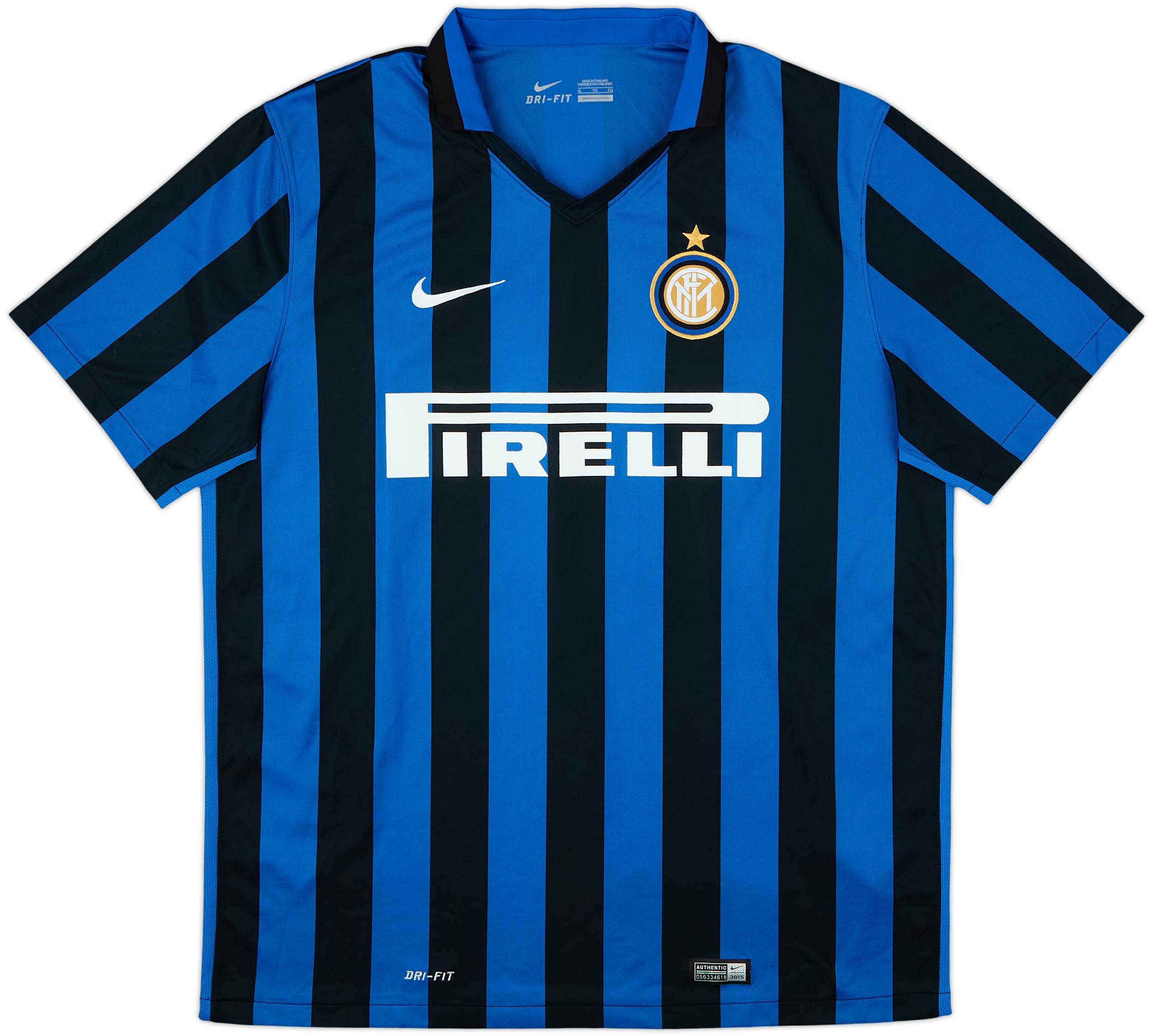 2015-16 Inter Milan Home Shirt - 8/10 - (XL)