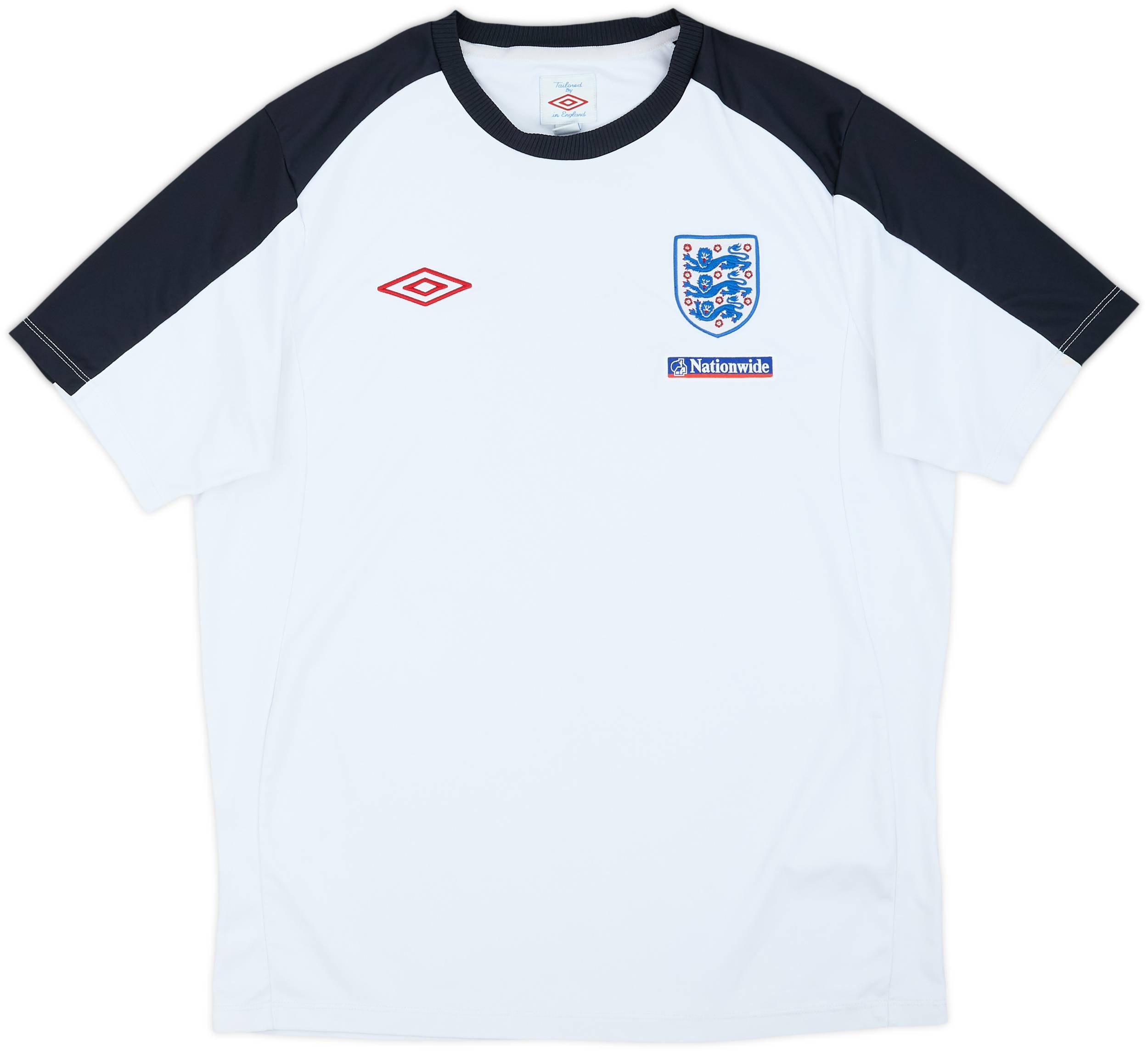 2010-11 England Umbro Training Shirt - 9/10 - (L)