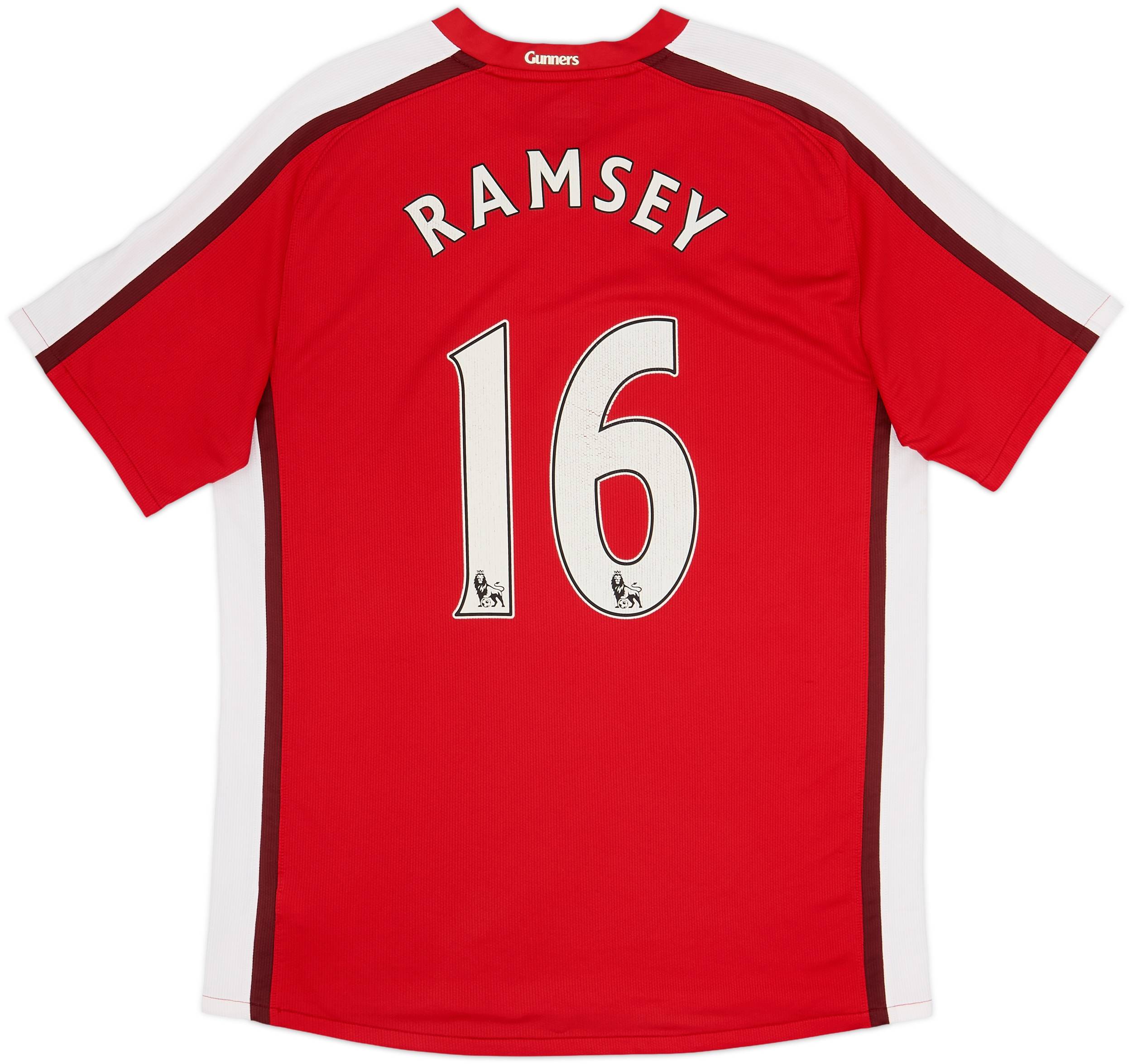 2008-10 Arsenal Home Shirt Ramsey #16 - 6/10 - (L)