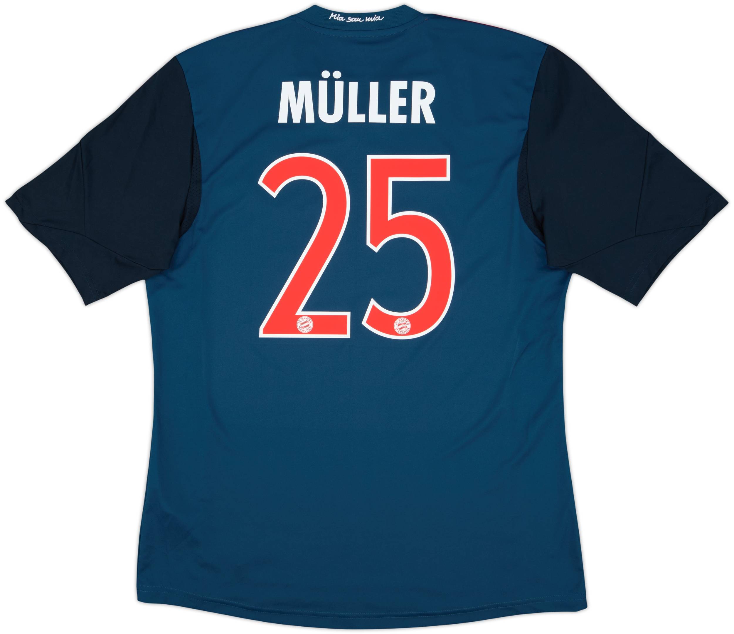 2013-14 Bayern Munich Third Shirt Muller #25 - 7/10 - (L)