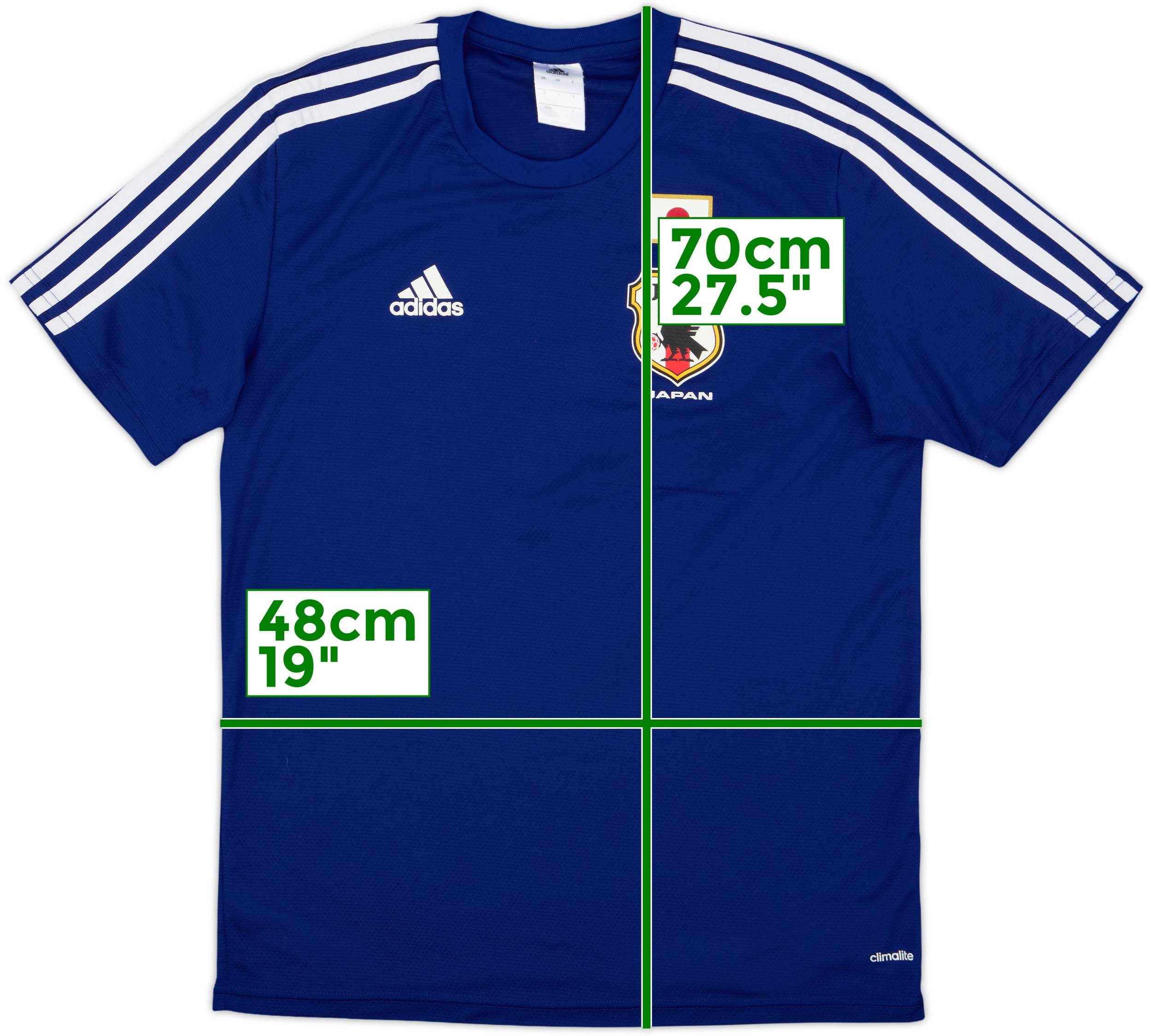 2013-15 Japan Basic Home Shirt #5 - 7/10 - (L)