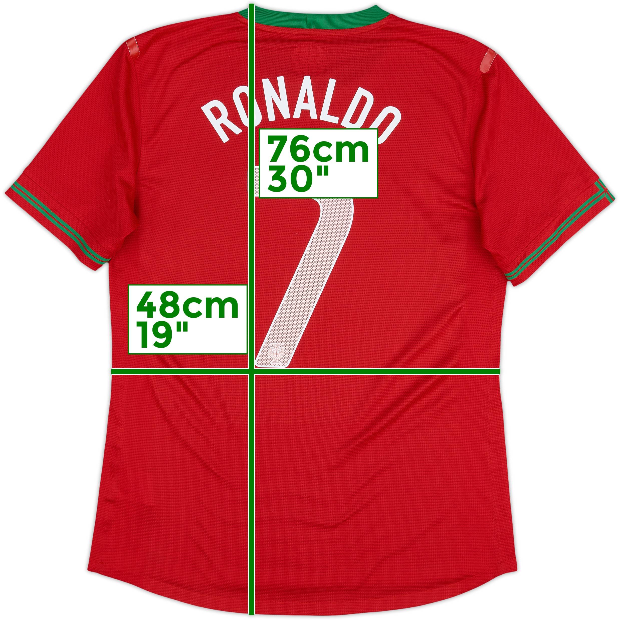 2012-13 Portugal Player Issue Home Shirt Ronaldo #7 - 5/10 - (L)