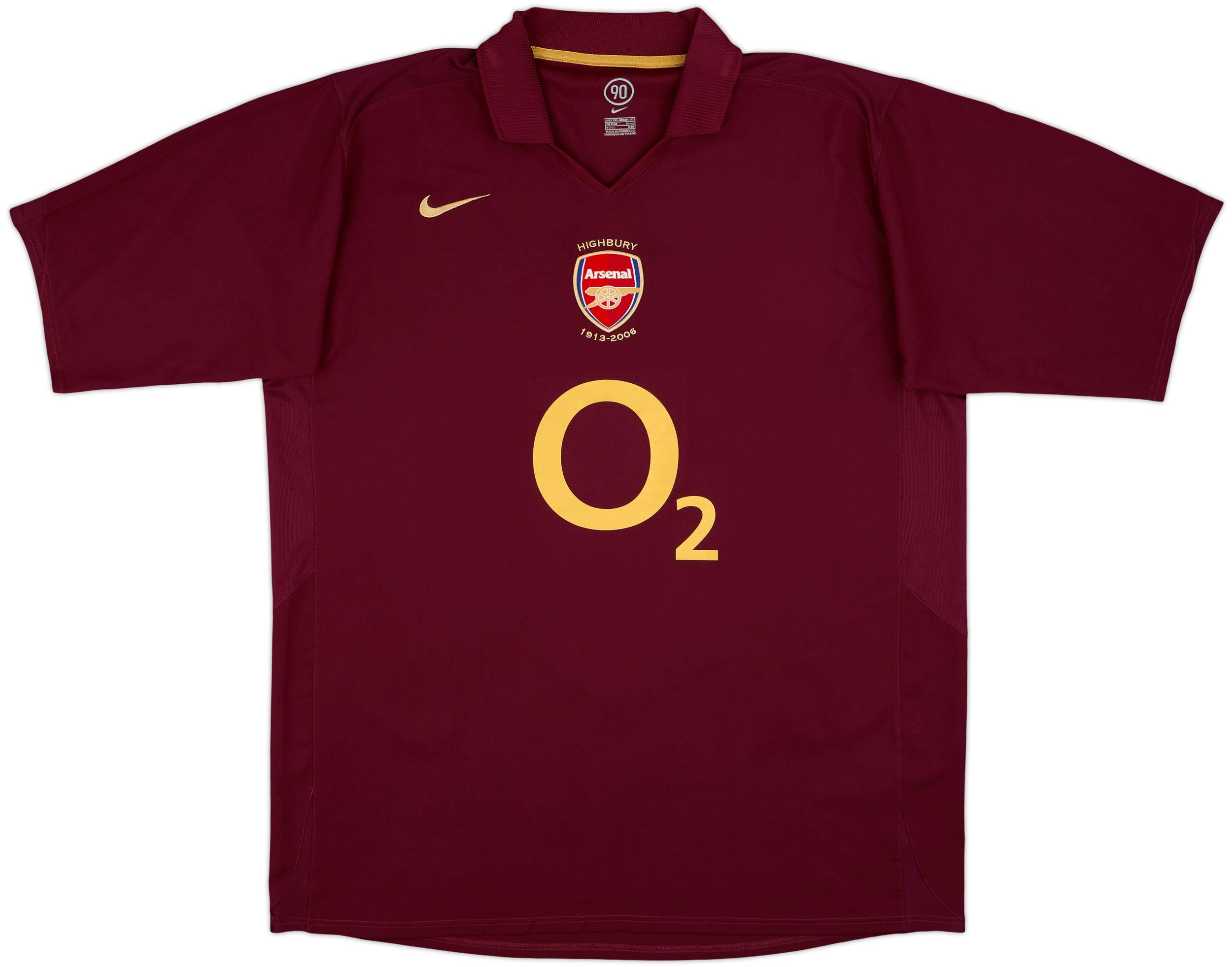 2005-06 Arsenal Home Shirt Henry #14 - 10/10 - (XXL)
