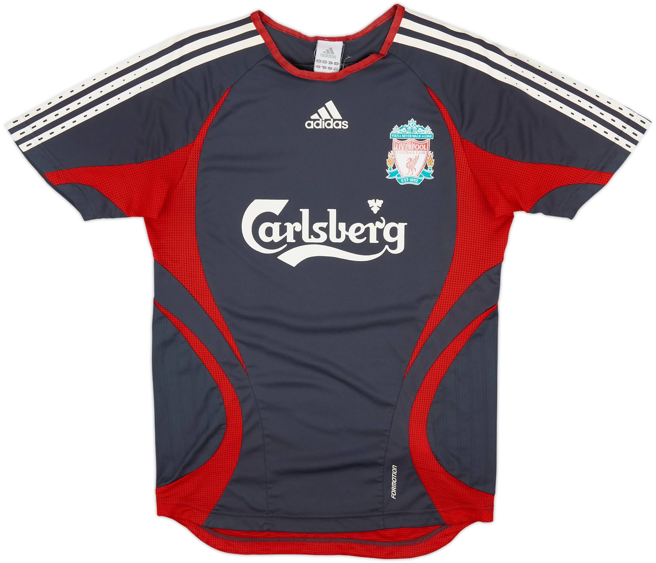 2006-07 Liverpool adidas Formotion Training Shirt - 7/10 - (S)