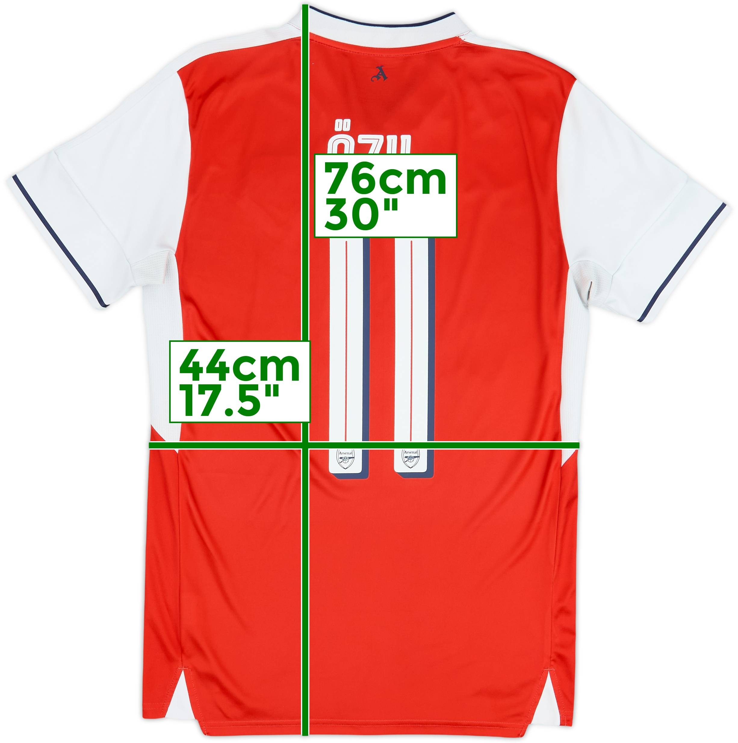 2016-17 Arsenal Home Shirt Ozil #11 - 6/10 - (M)