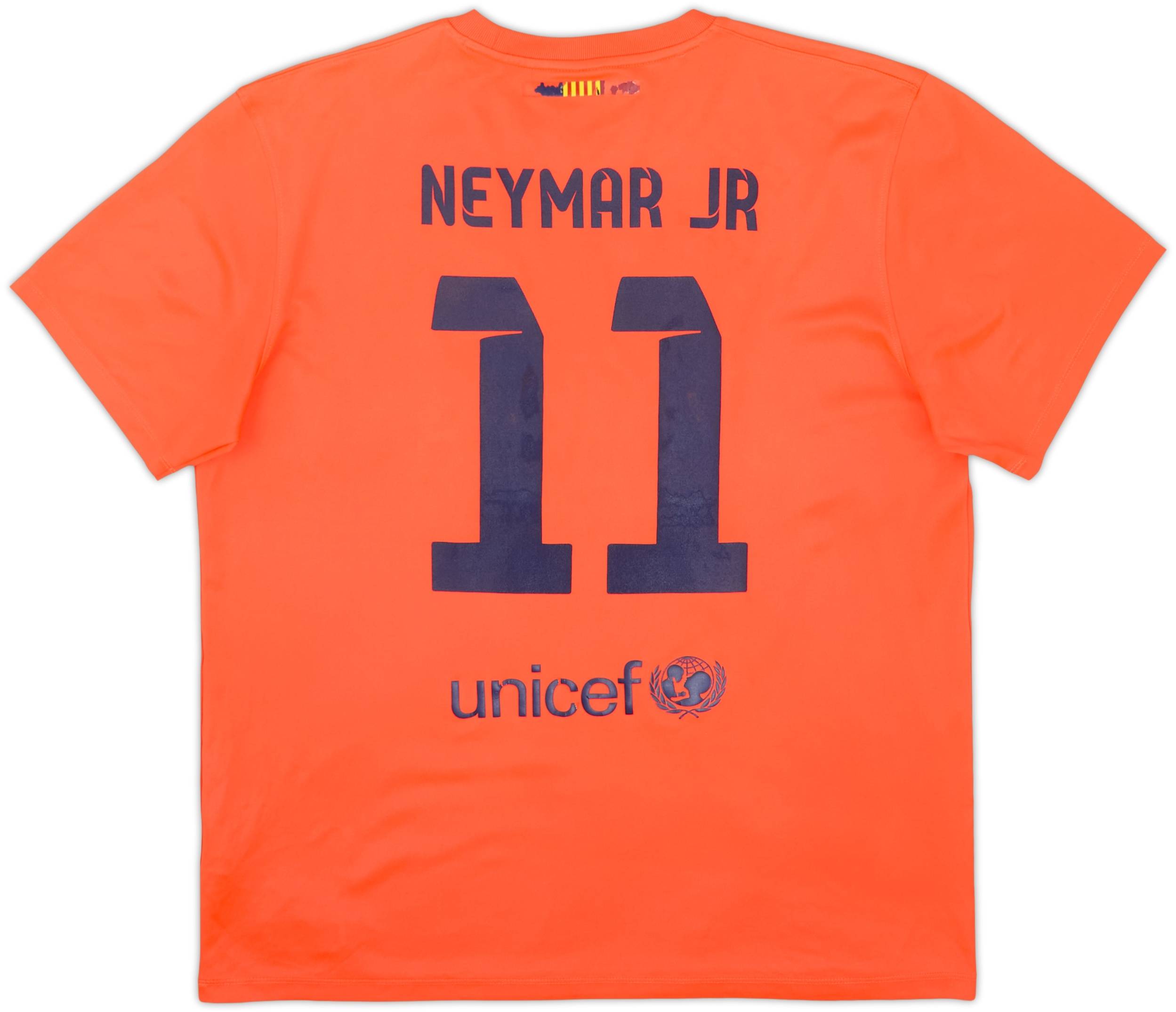 2014-15 Barcelona Basic Away Shirt Neymar Jr #11 - 6/10 - (L)