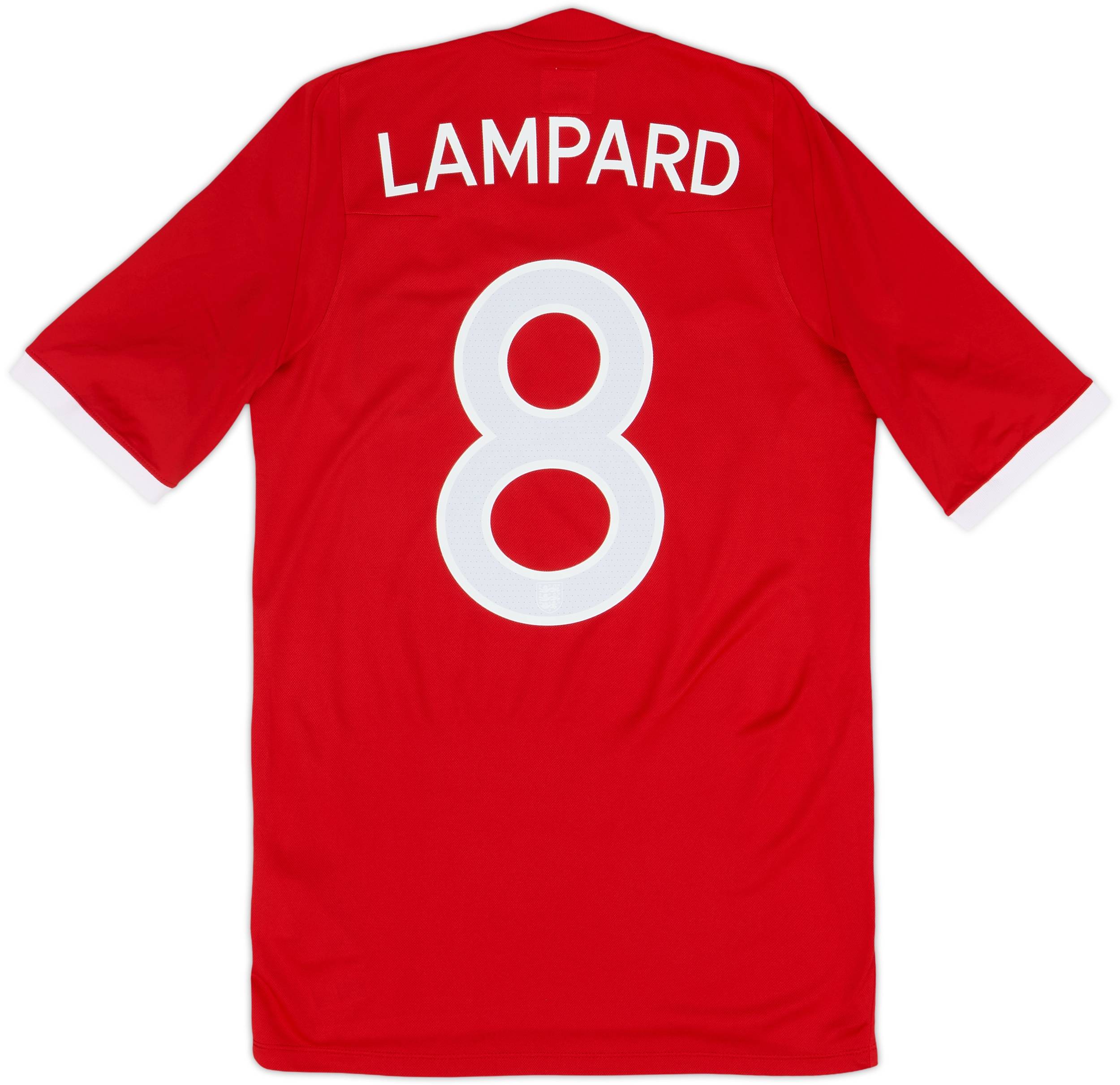2010-11 England Away Shirt Lampard #8 - 6/10 - (XS)