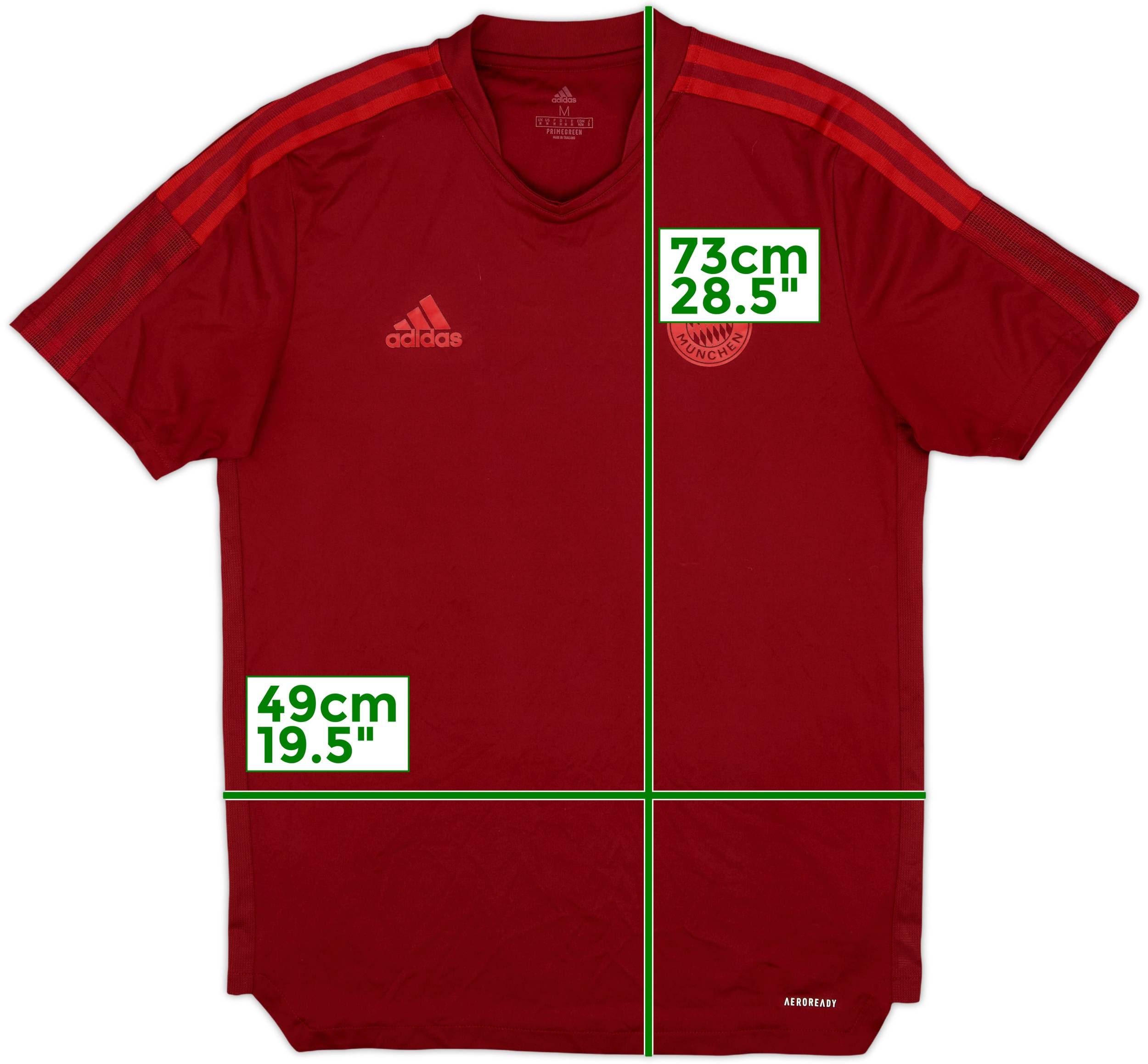 2021-22 Bayern Munich adidas Training Shirt - 9/10 - (M)