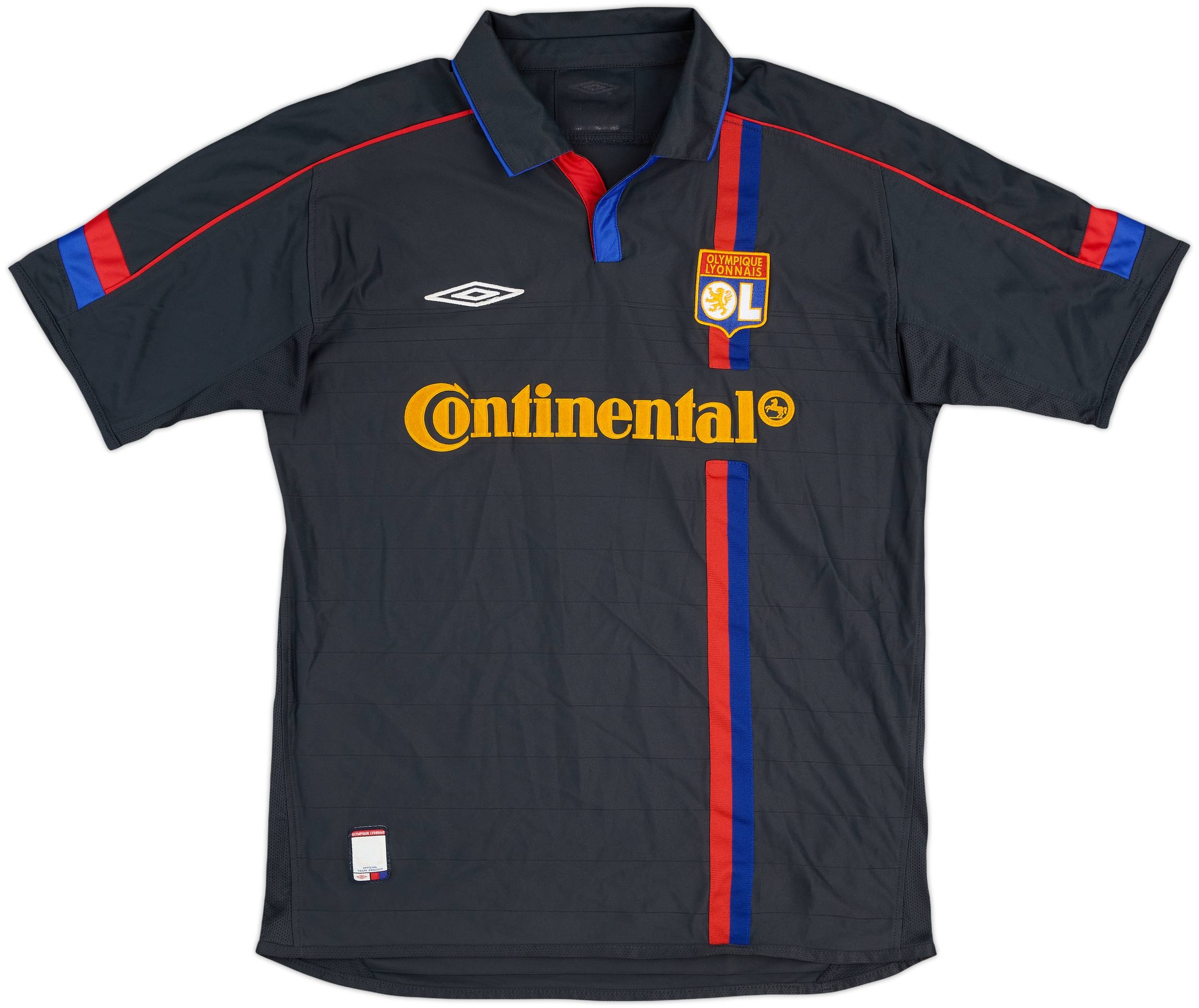 2003-04 Lyon Away Shirt Juninho #8 - 8/10 - (M)