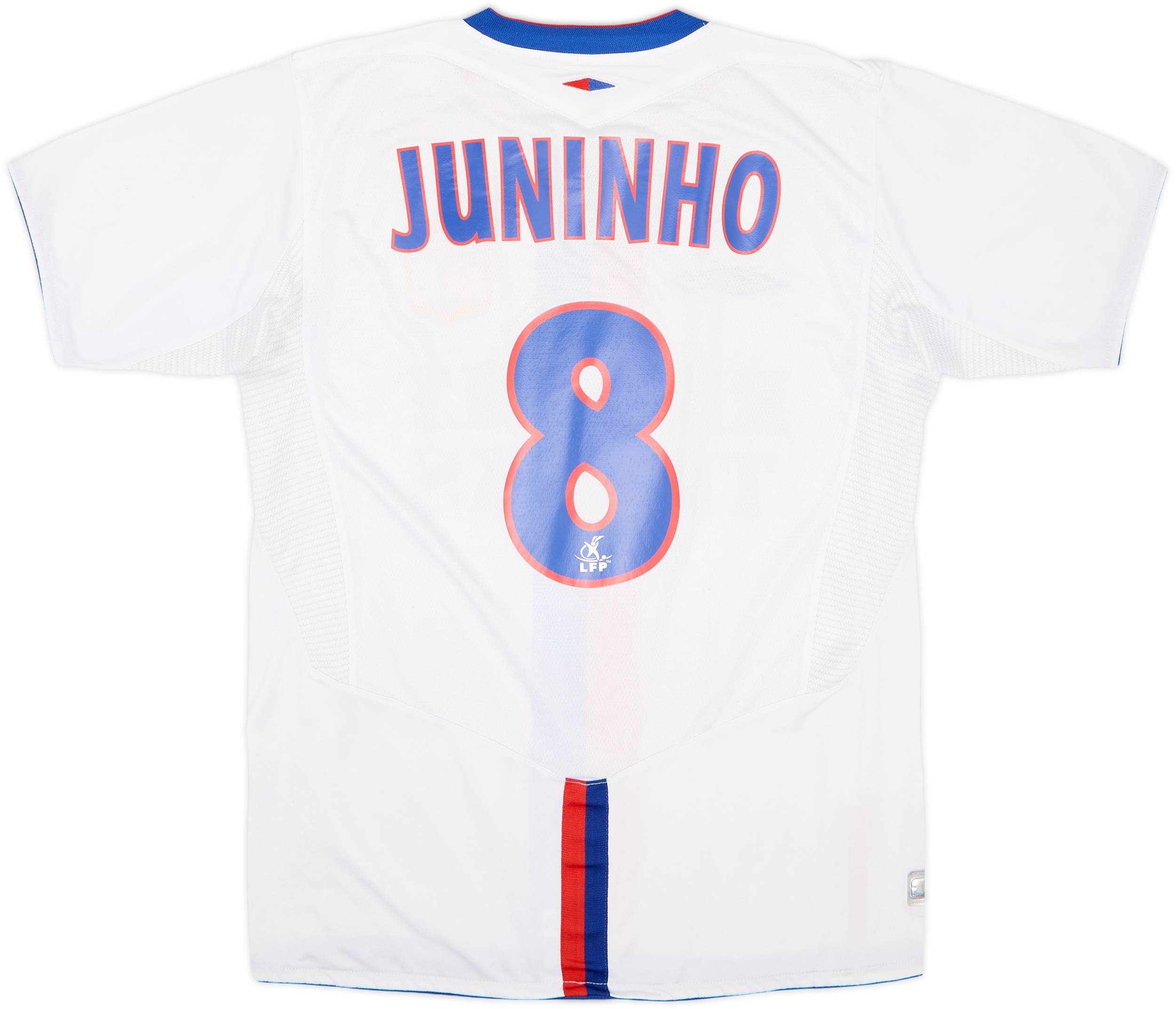 2004-05 Lyon Home Shirt Juninho #8 - 6/10 - (S)