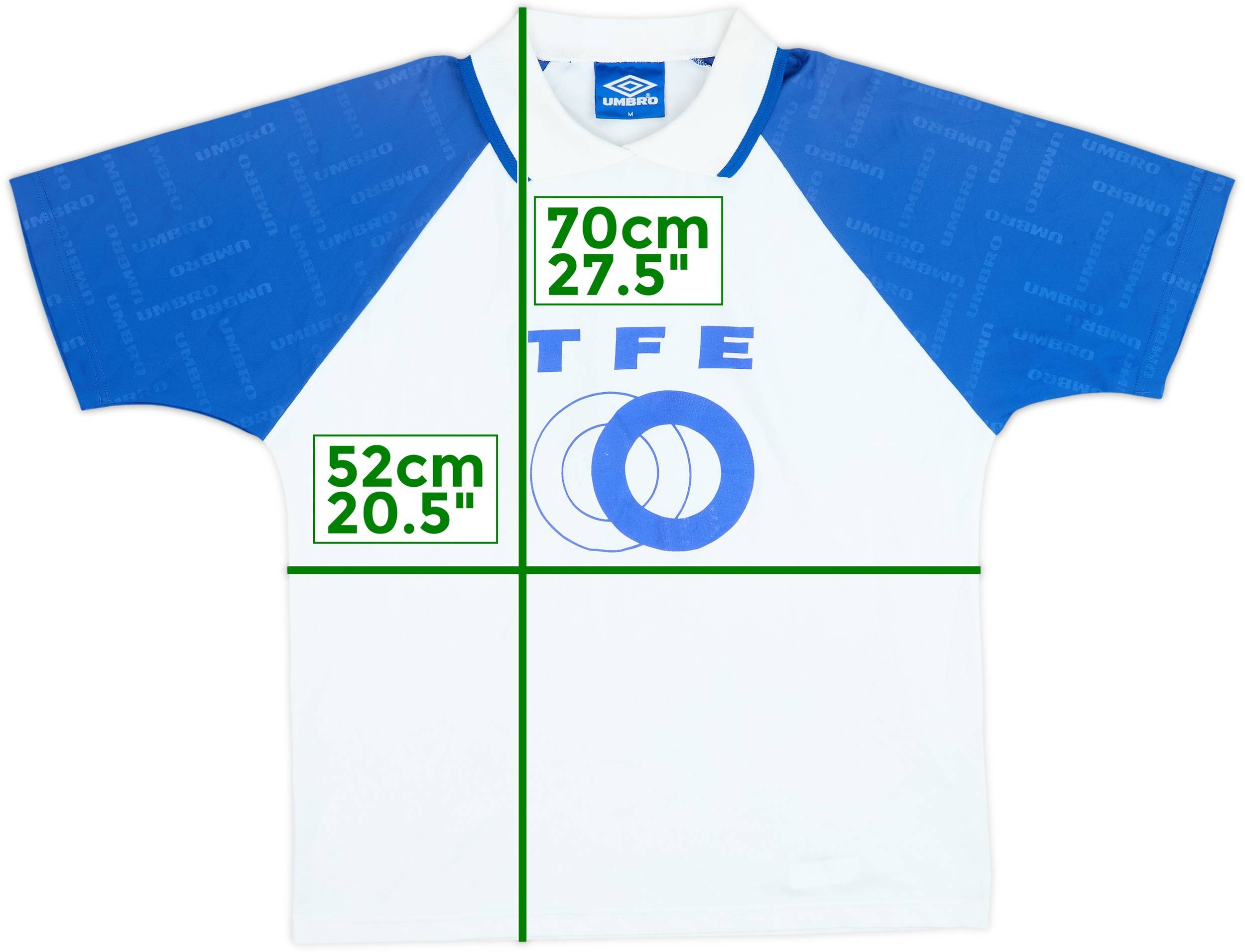 1990s Umbro Template Shirt #2 - 6/10 - (M)