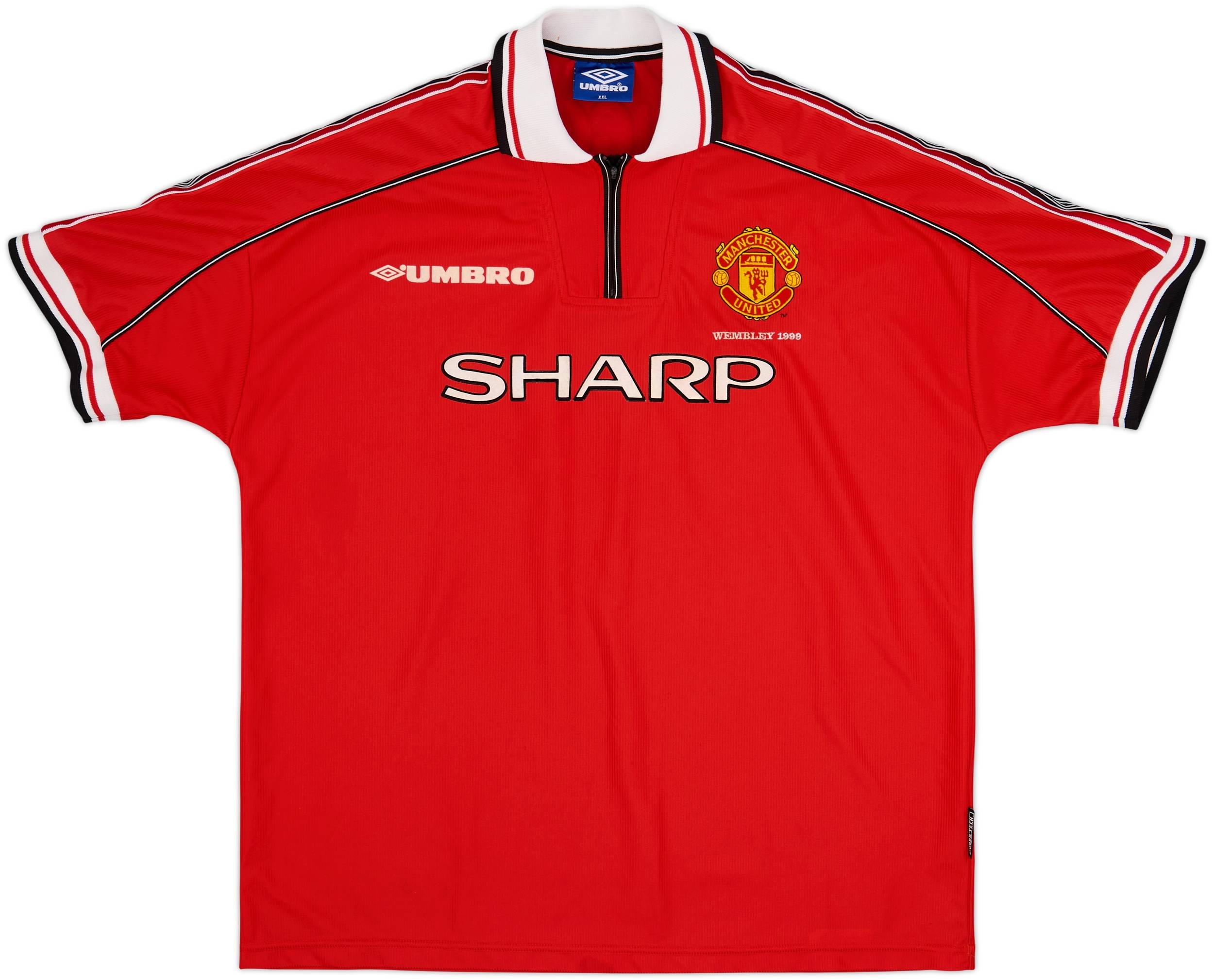 1998-00 Manchester United Home Shirt Giggs #11 - 8/10 - (XXL)