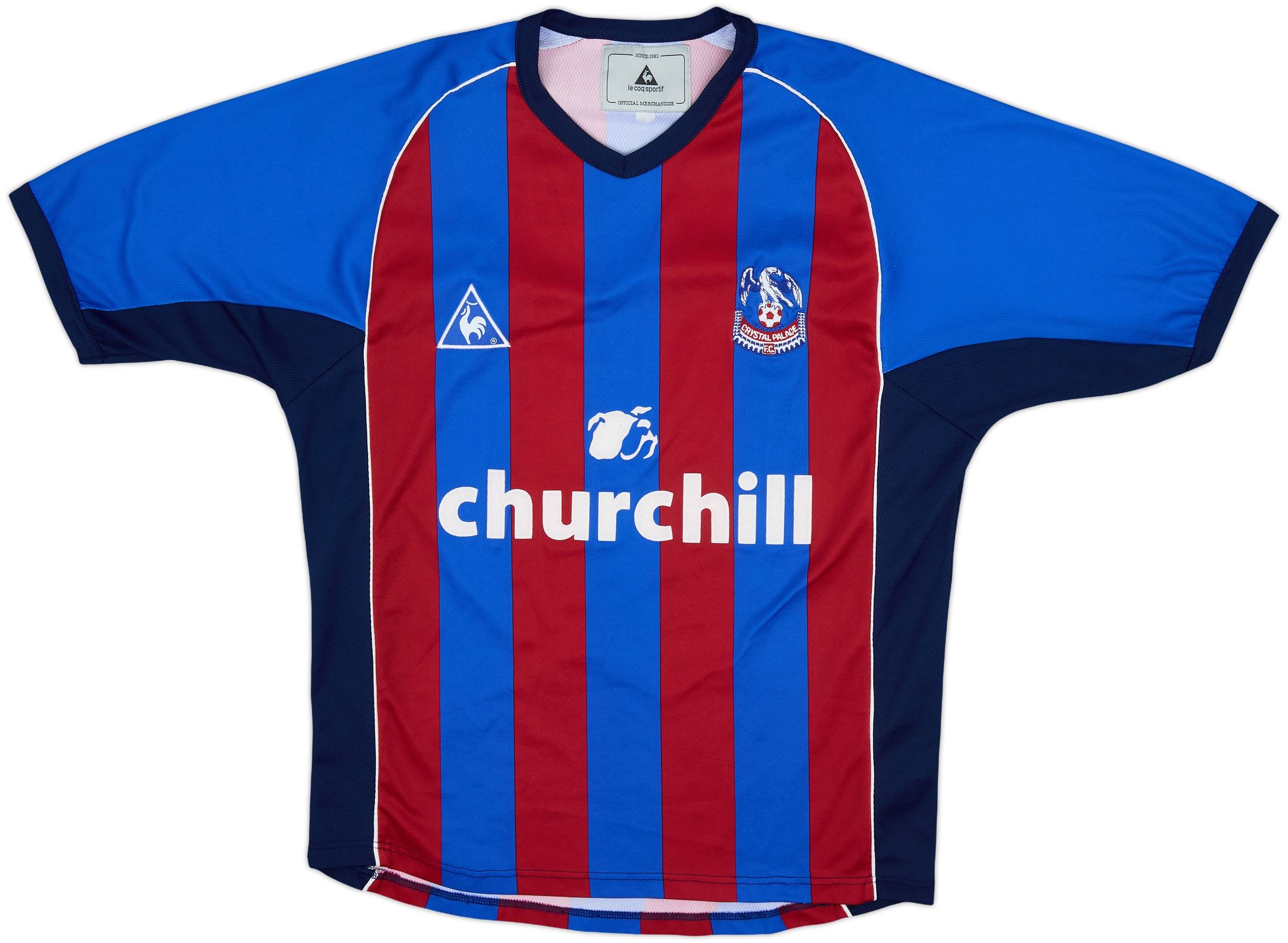 2002-03 Crystal Palace Home Shirt - 8/10 - (L)