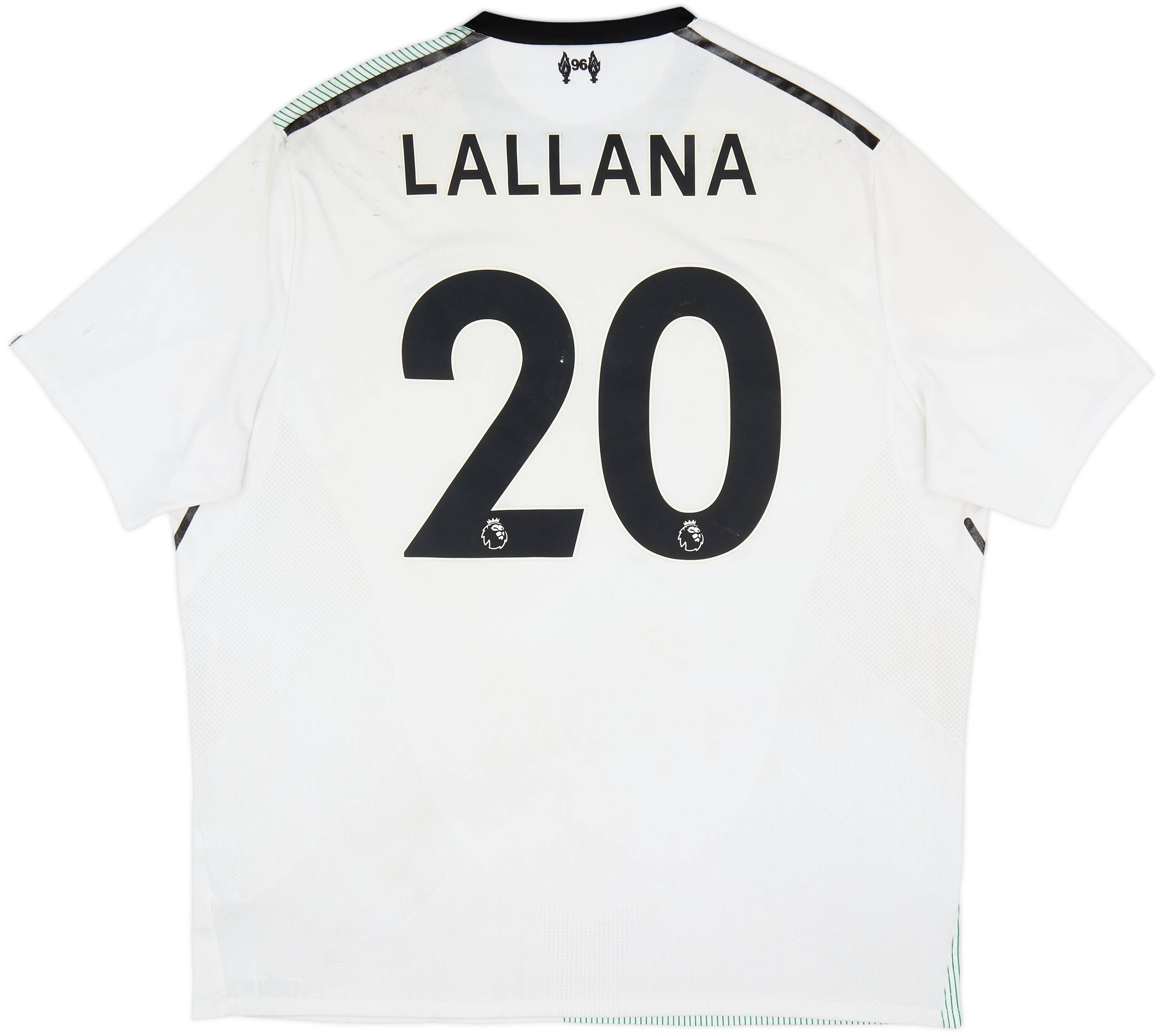 2017-18 Liverpool Away Shirt Lallana #20 - 4/10 - (XL)