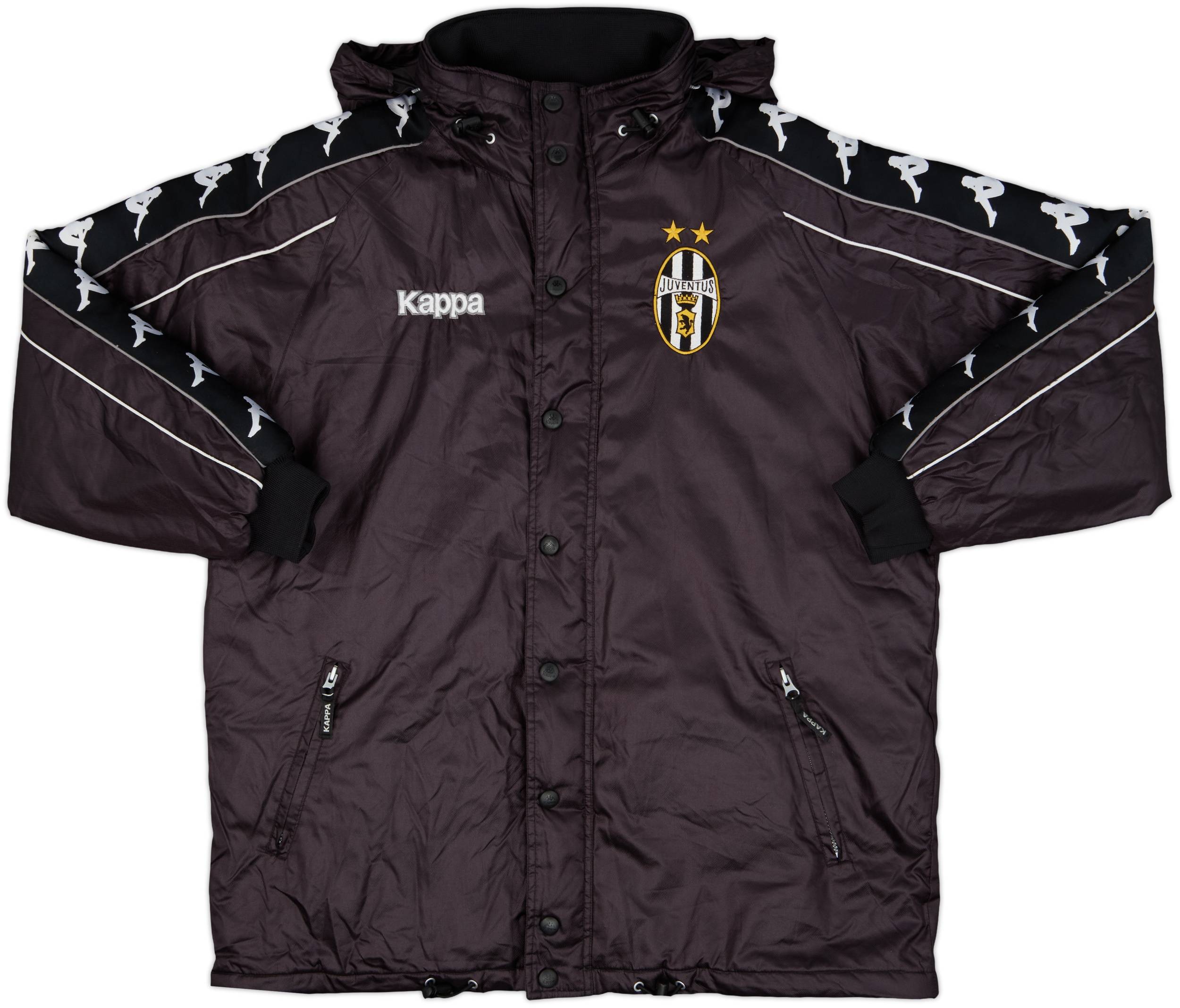1999-00 Juventus Kappa Padded Bench Coat - 9/10 - (L)