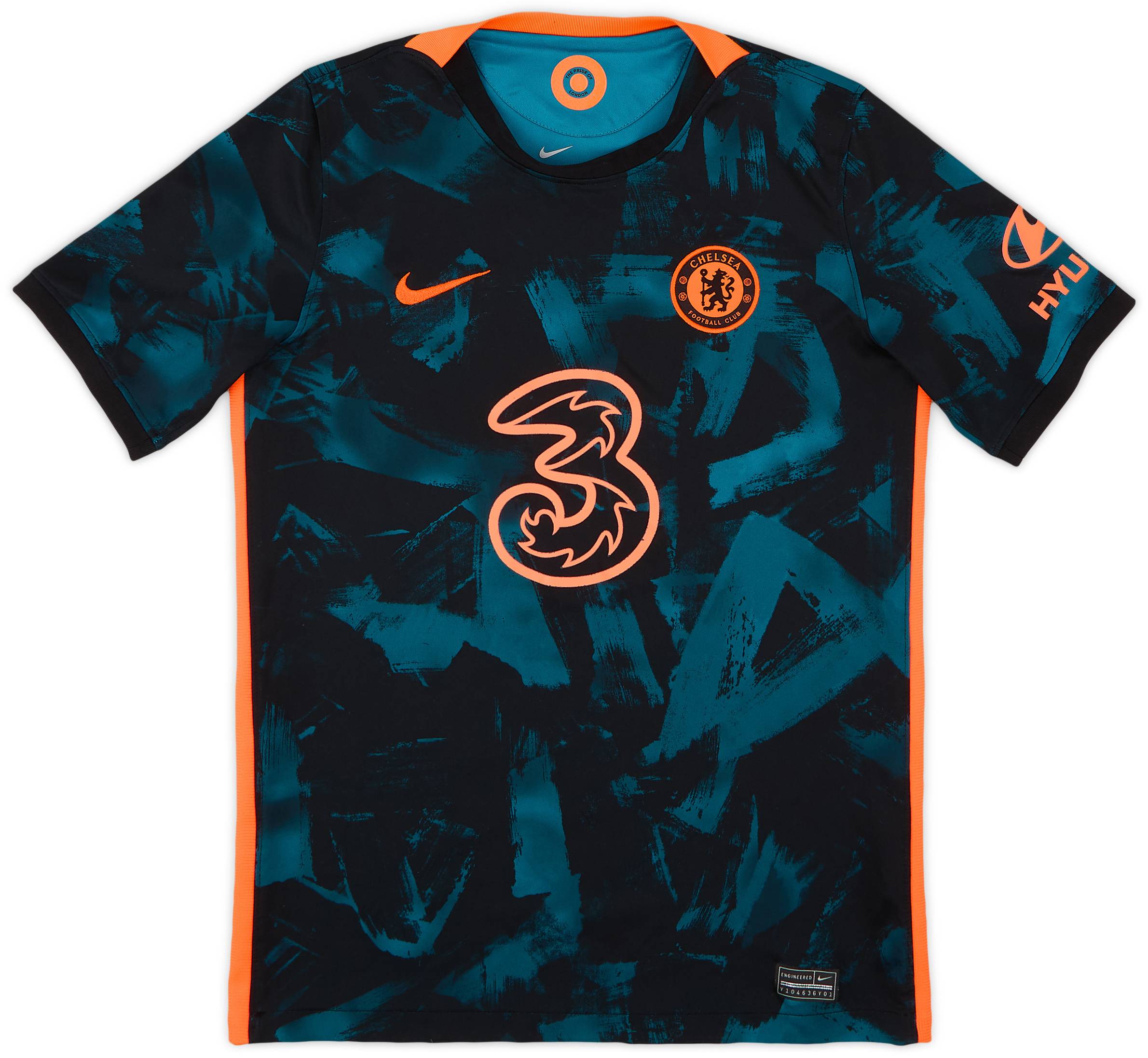 2021-22 Chelsea Third Shirt - 7/10 - (XL.Boys)