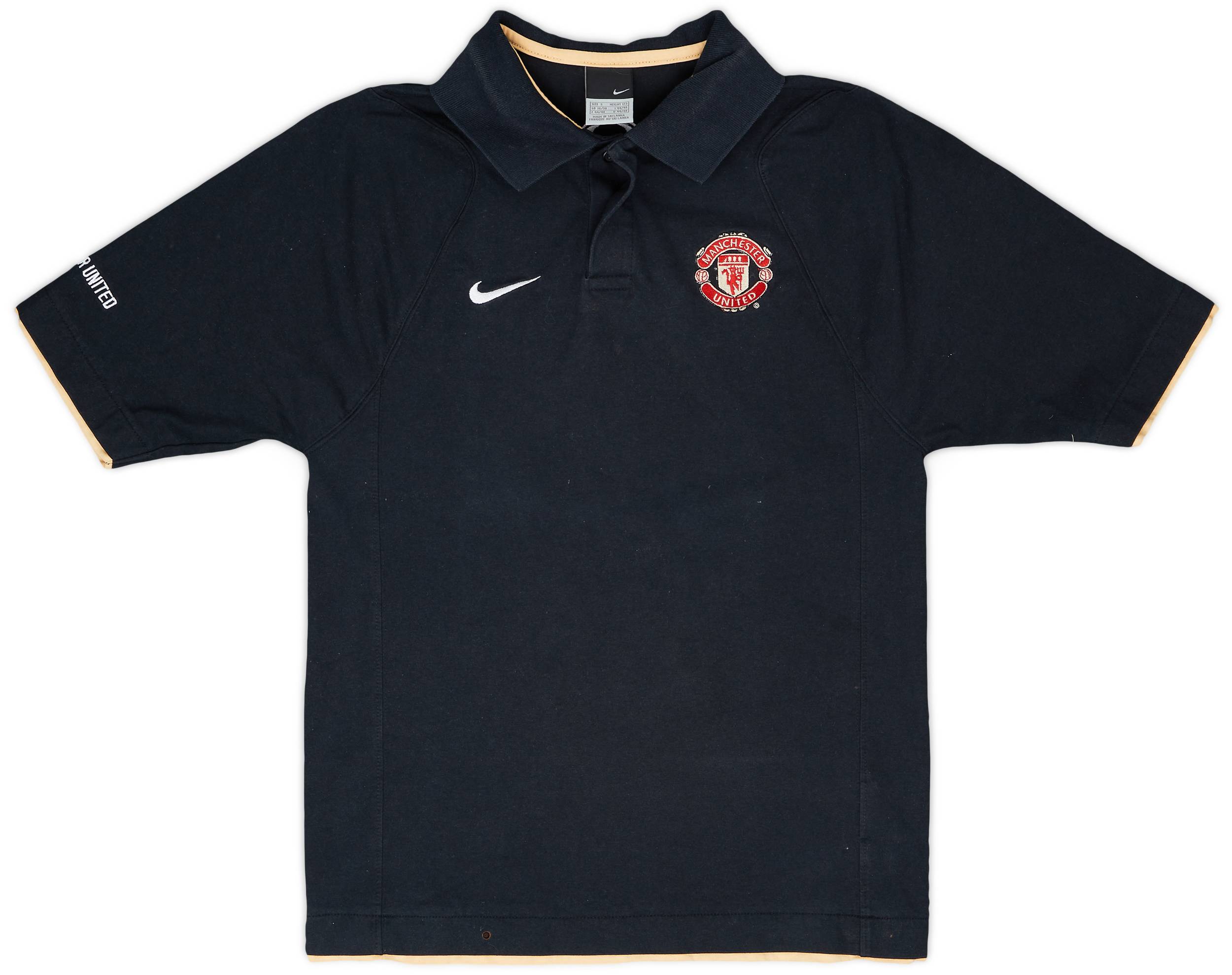 2006-07 Manchester United Nike Polo Shirt - 8/10 - (S)